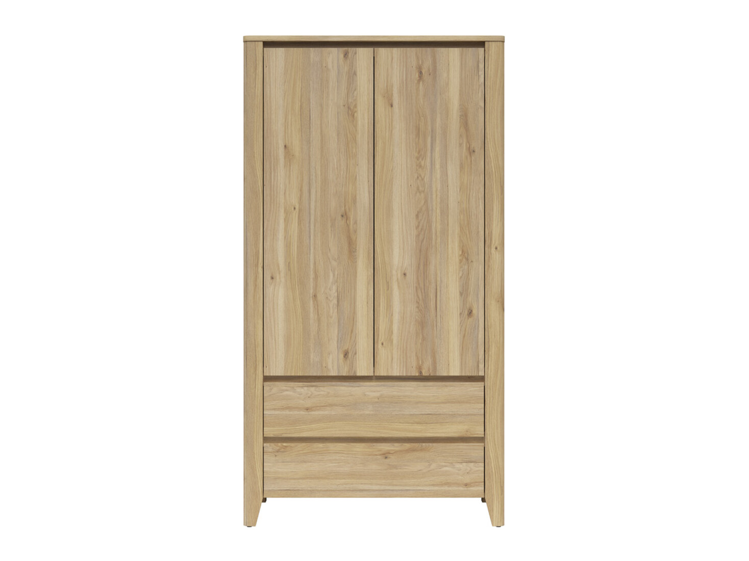 Kleiderschrank Talduno 103 (Eichenholzoptik hell)