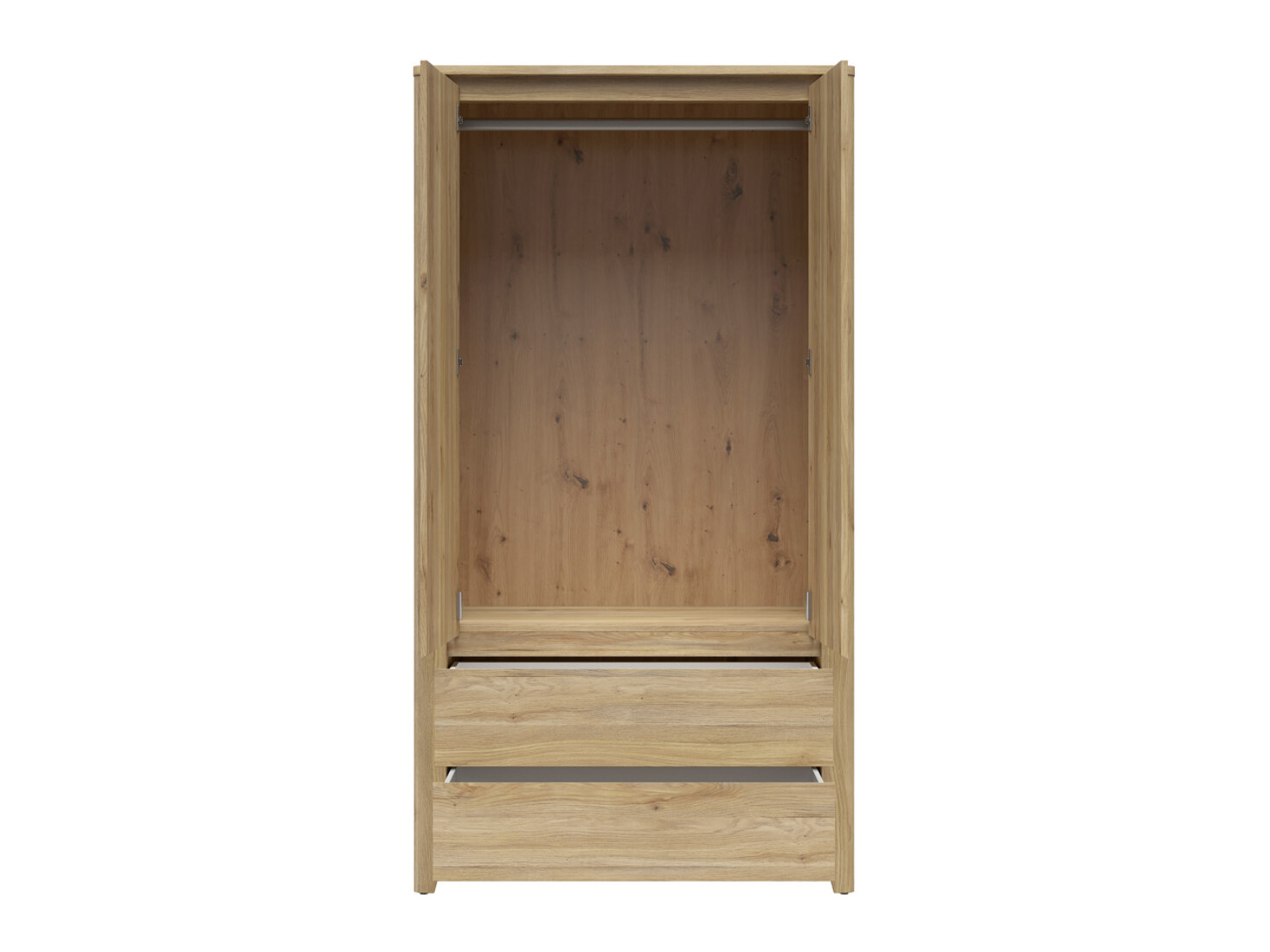 Kleiderschrank Talduno 103 (Eichenholzoptik hell)