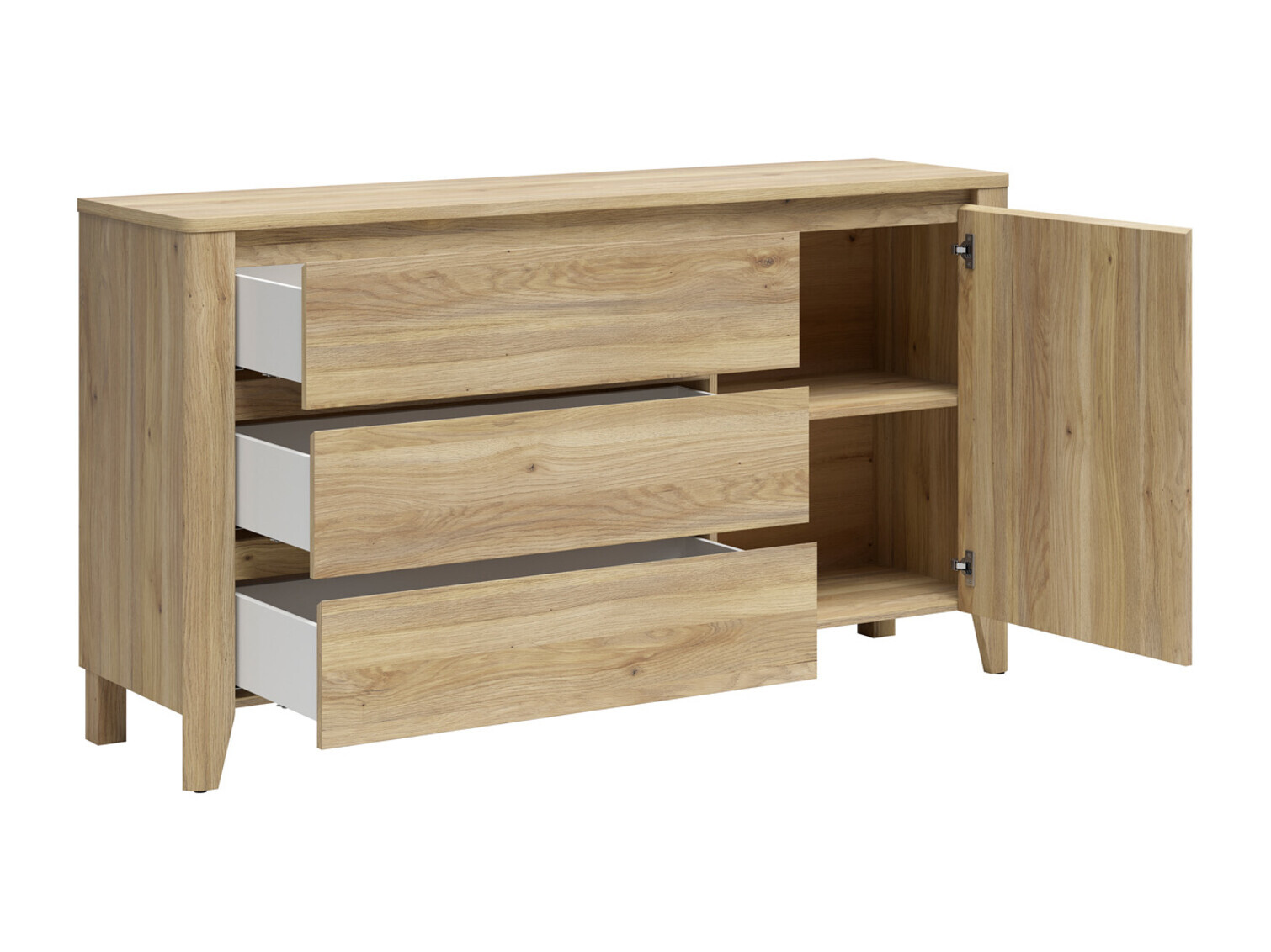 Wohnzimmer-Sets Talduno 108 (Eichenholzoptik hell)