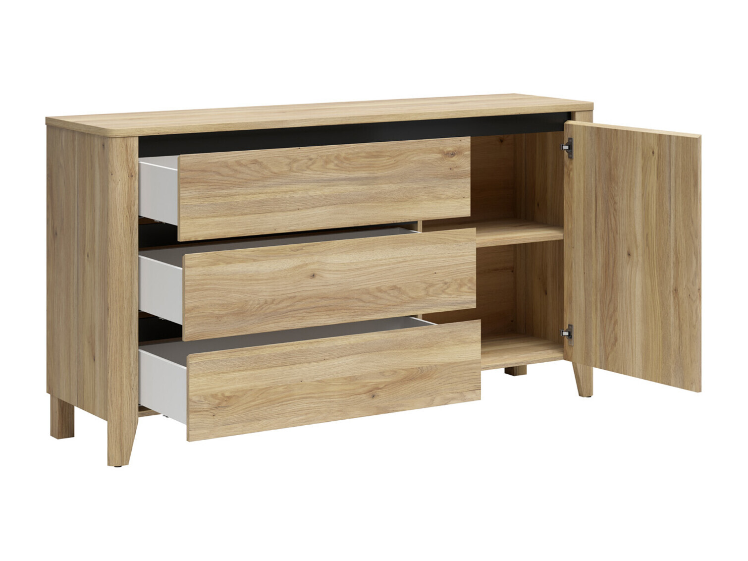 Wohnzimmer-Sets Talduno 108 (Eichenholzoptik hell)