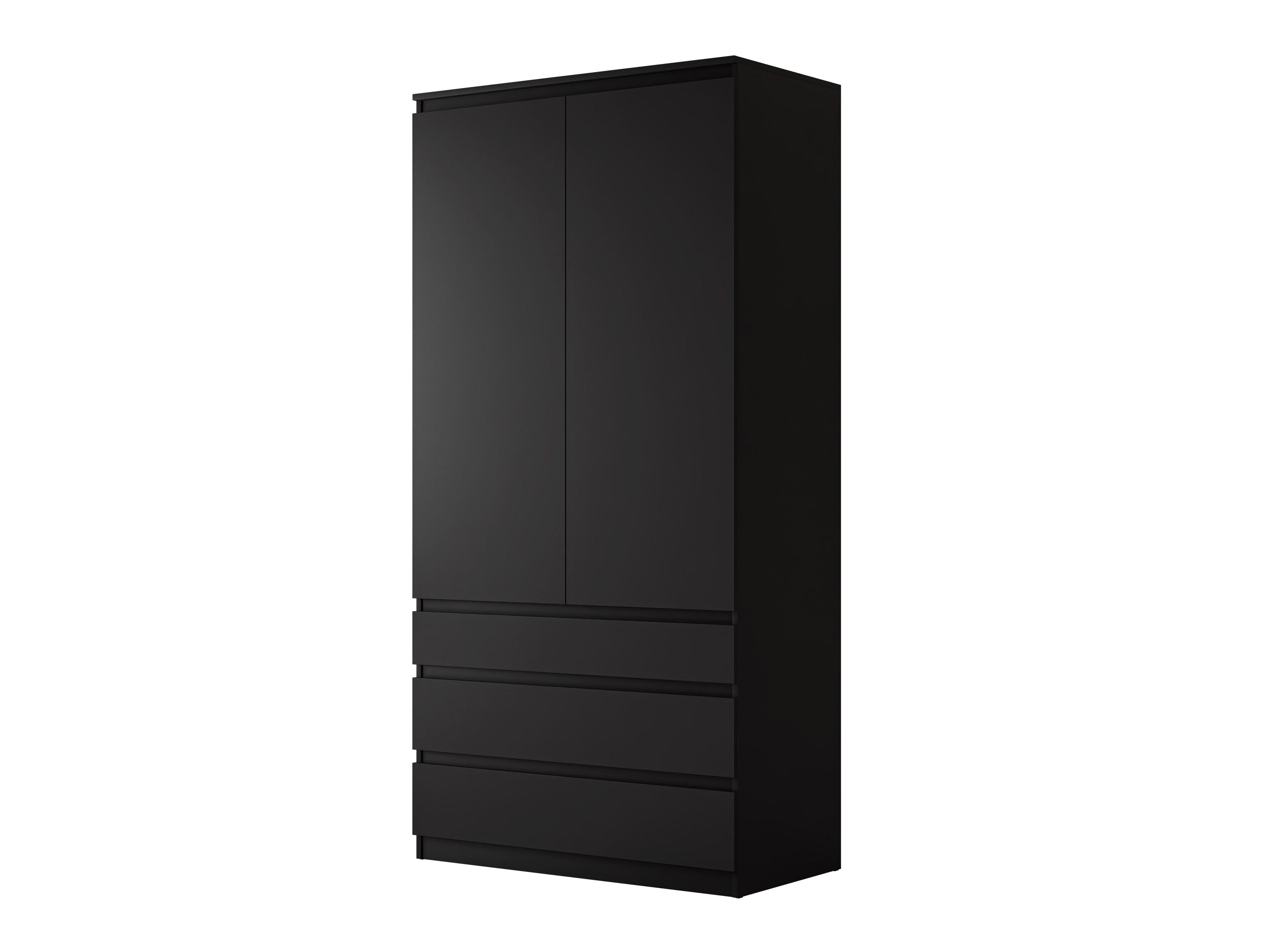 Kleiderschrank Comfivo Structor (Schwarz)