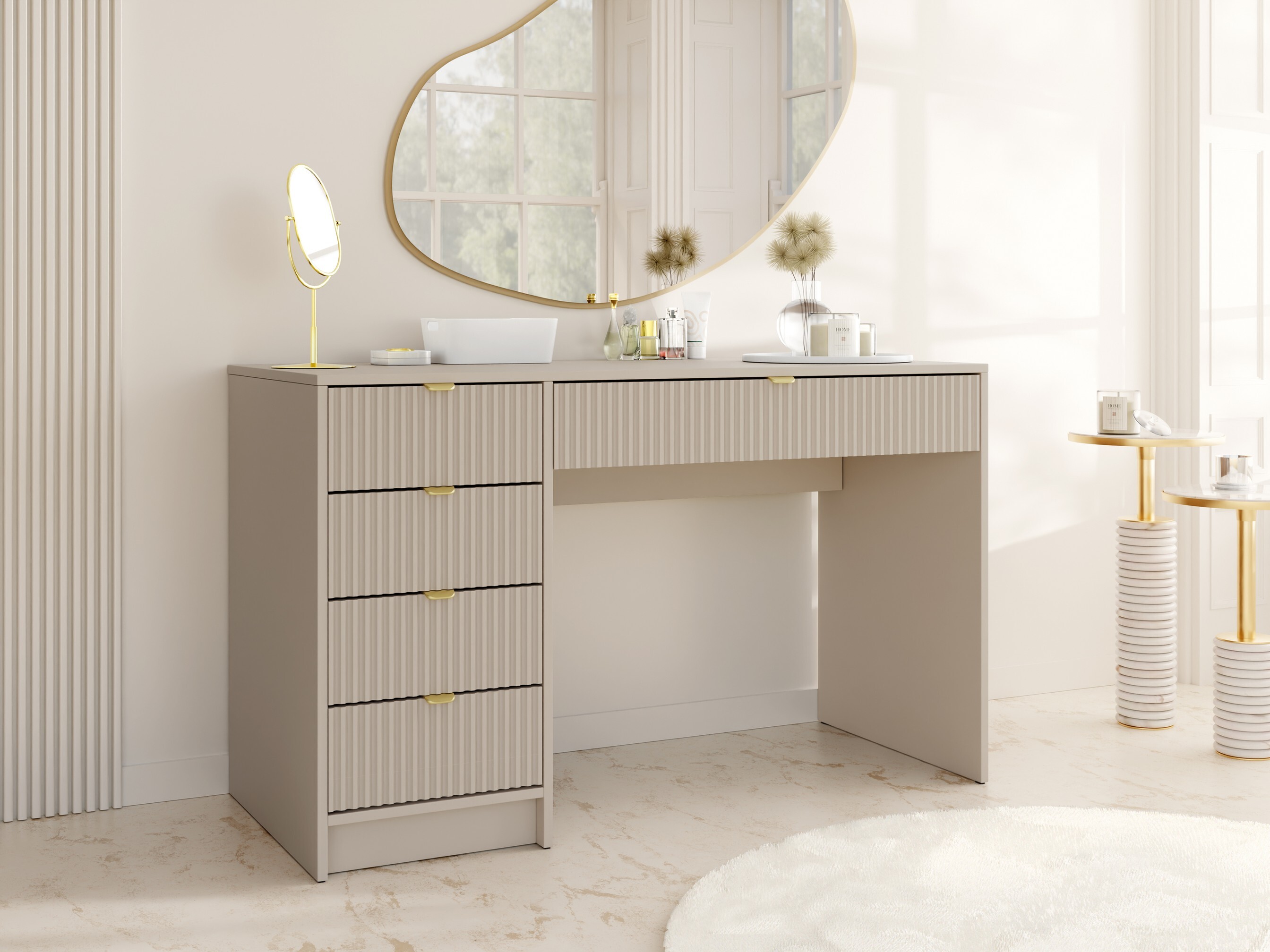Bürotisch Comfivo Papilio (Beige)
