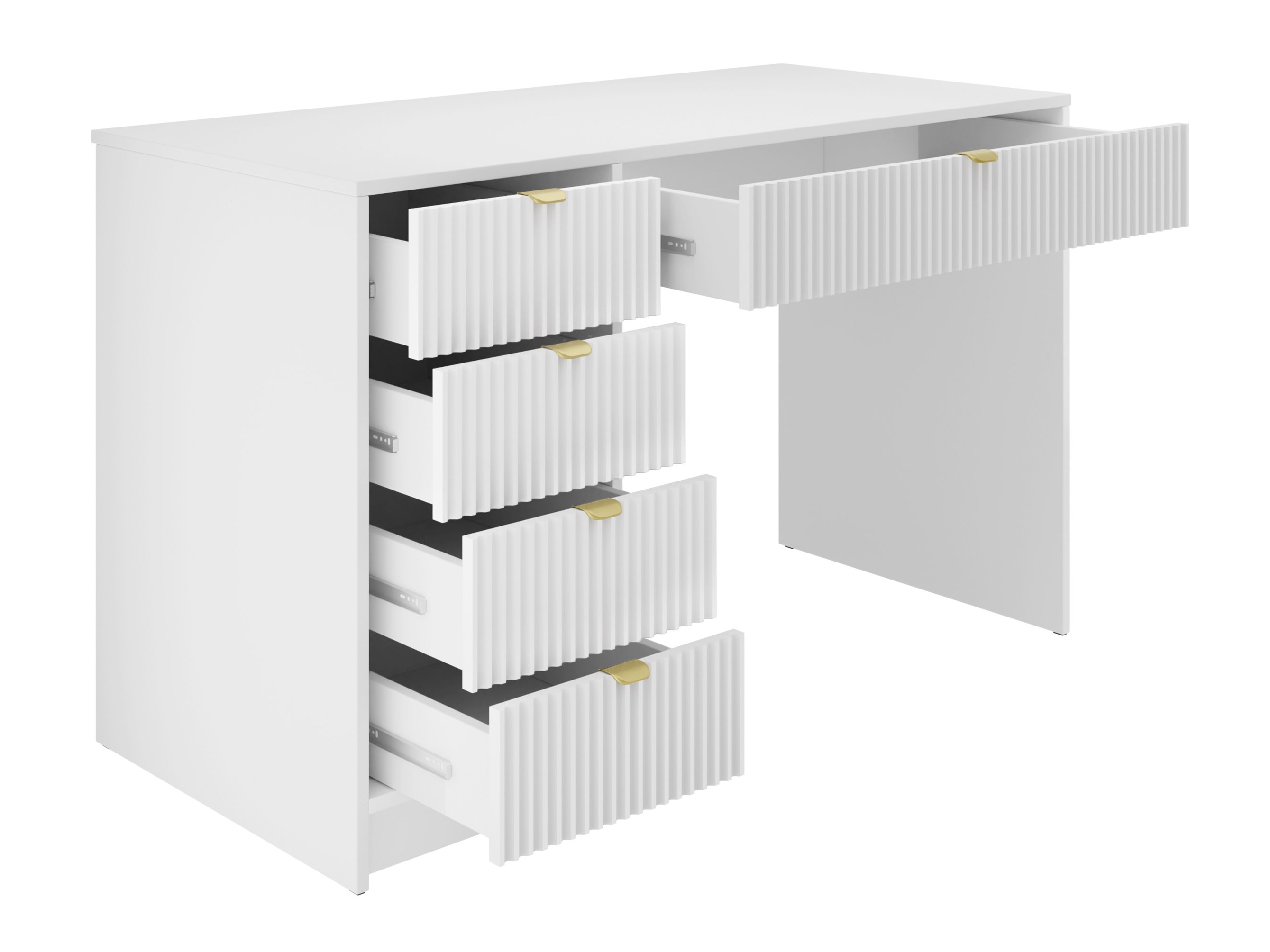 Bürotisch Comfivo Papilio (Walnussholzoptik)