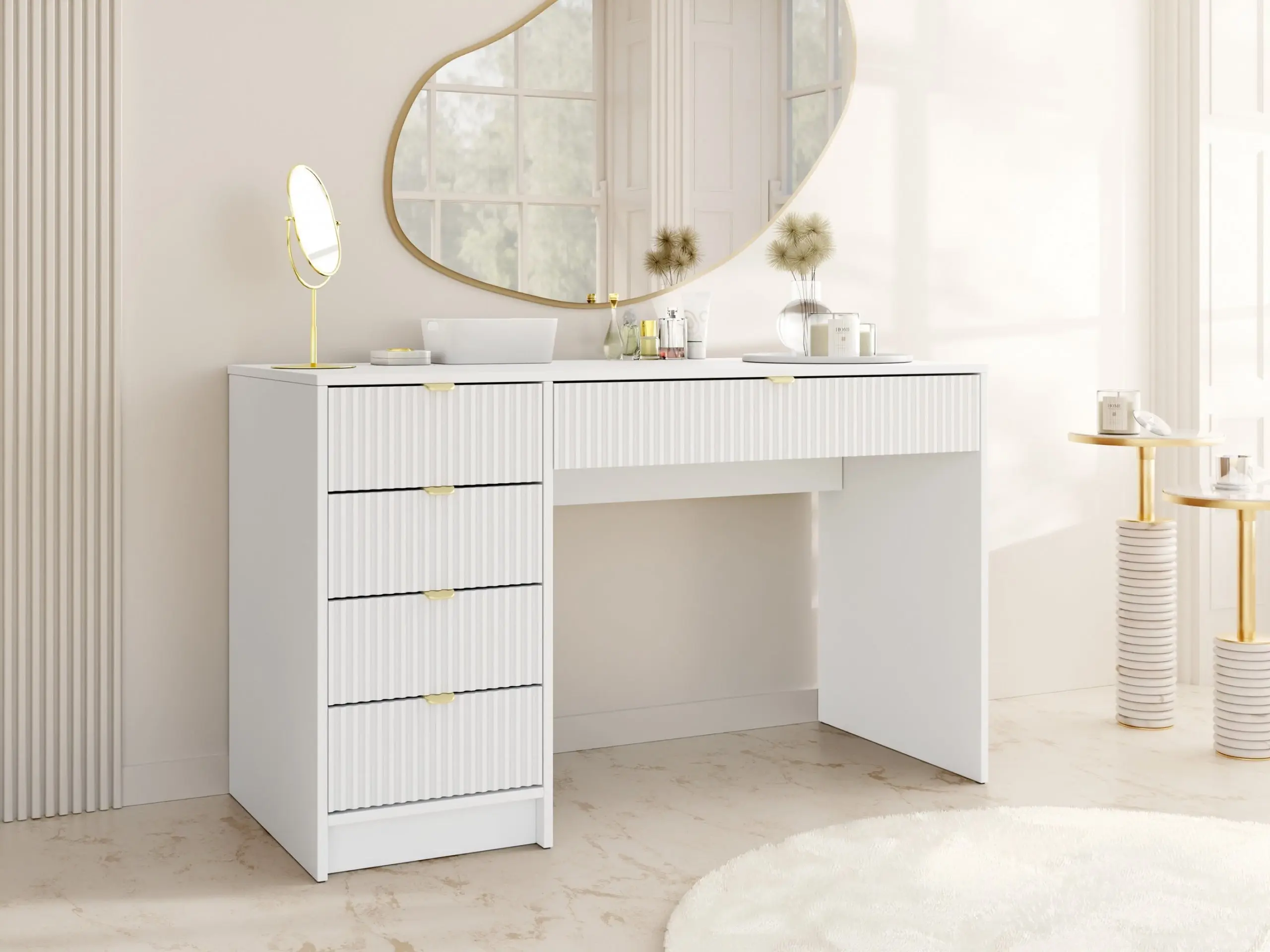 Bürotisch Comfivo Papilio (Weiß)