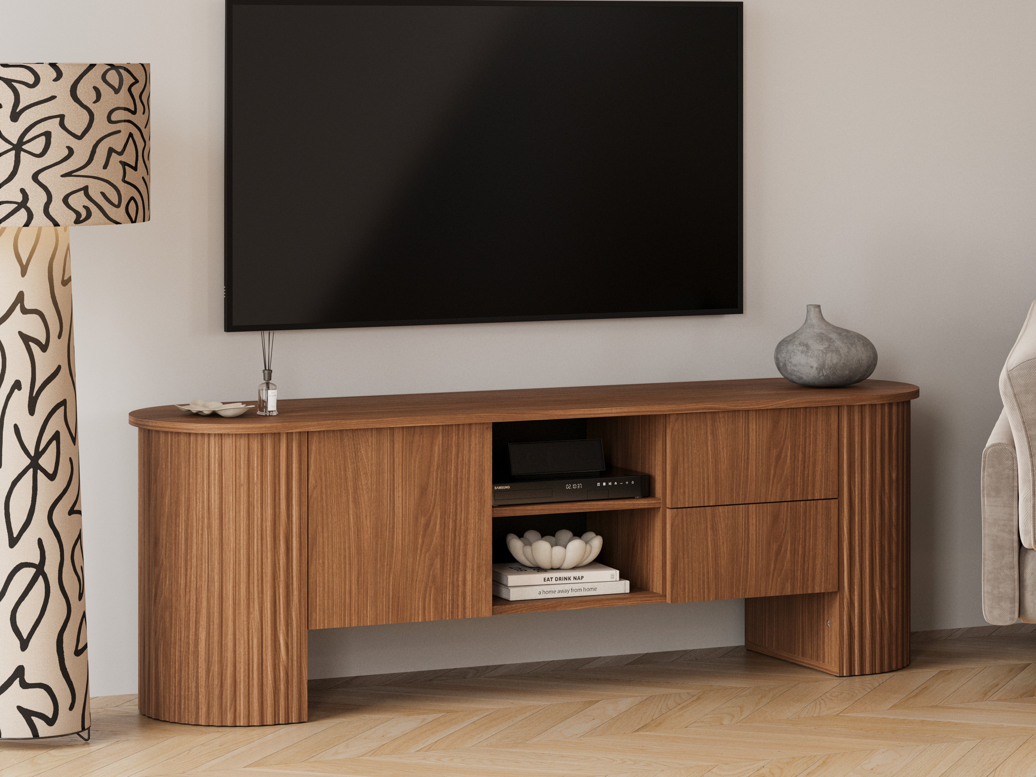 TV-Möbel Vermoru 103