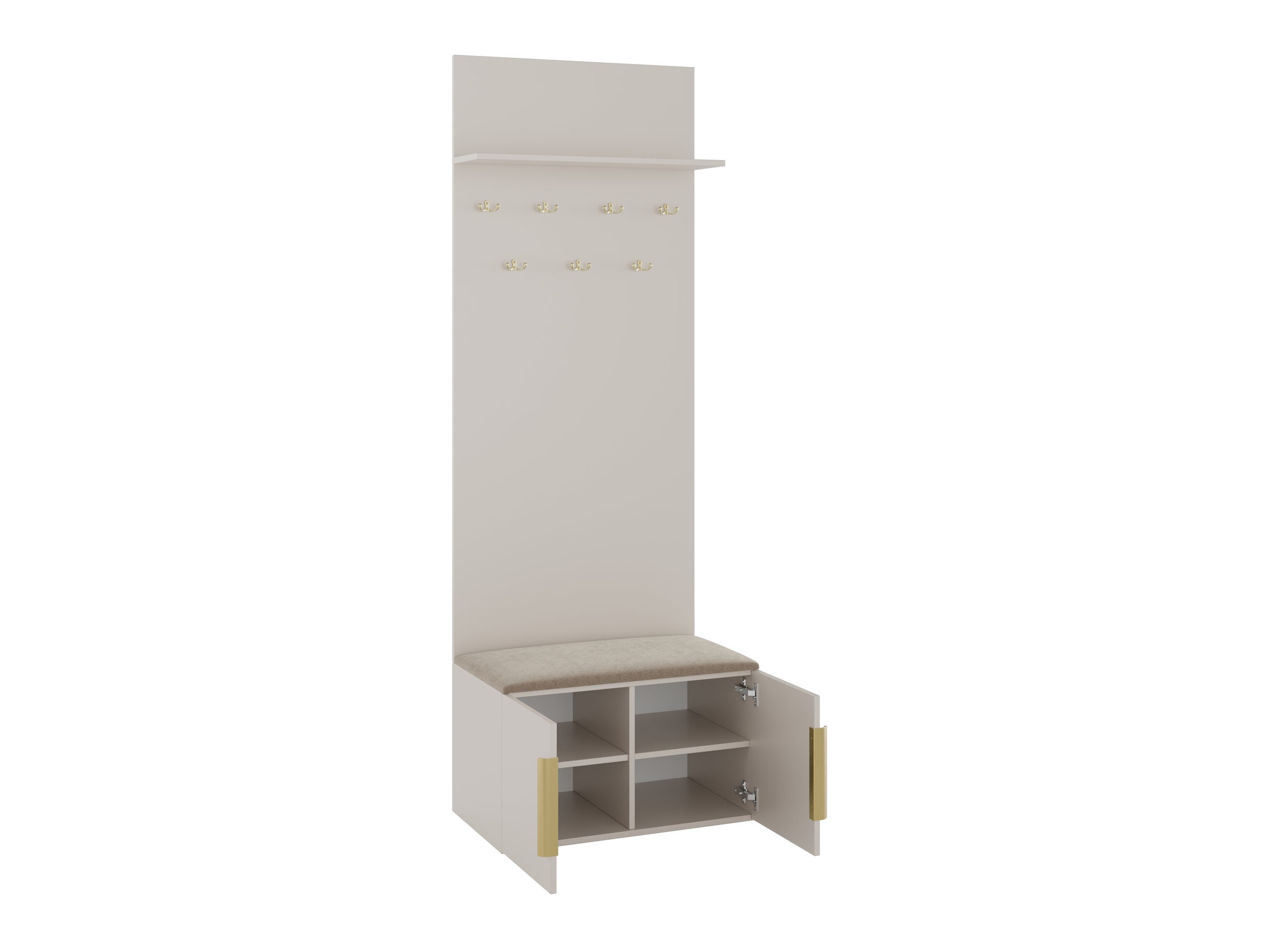 Flurgarnitur Comfivo 580 (Walnussholzoptik)