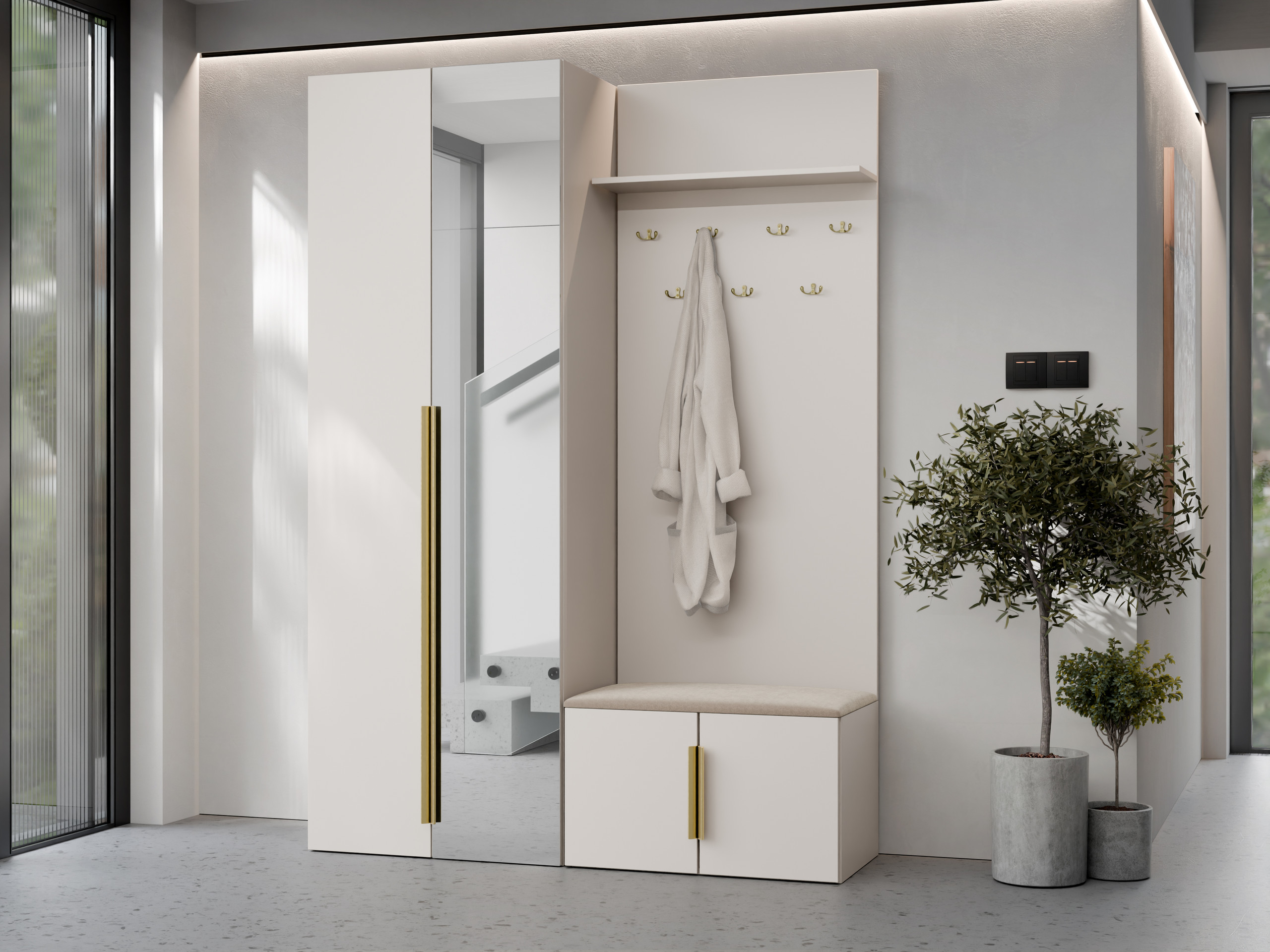 Flurgarnitur Comfivo 583 (Beige)