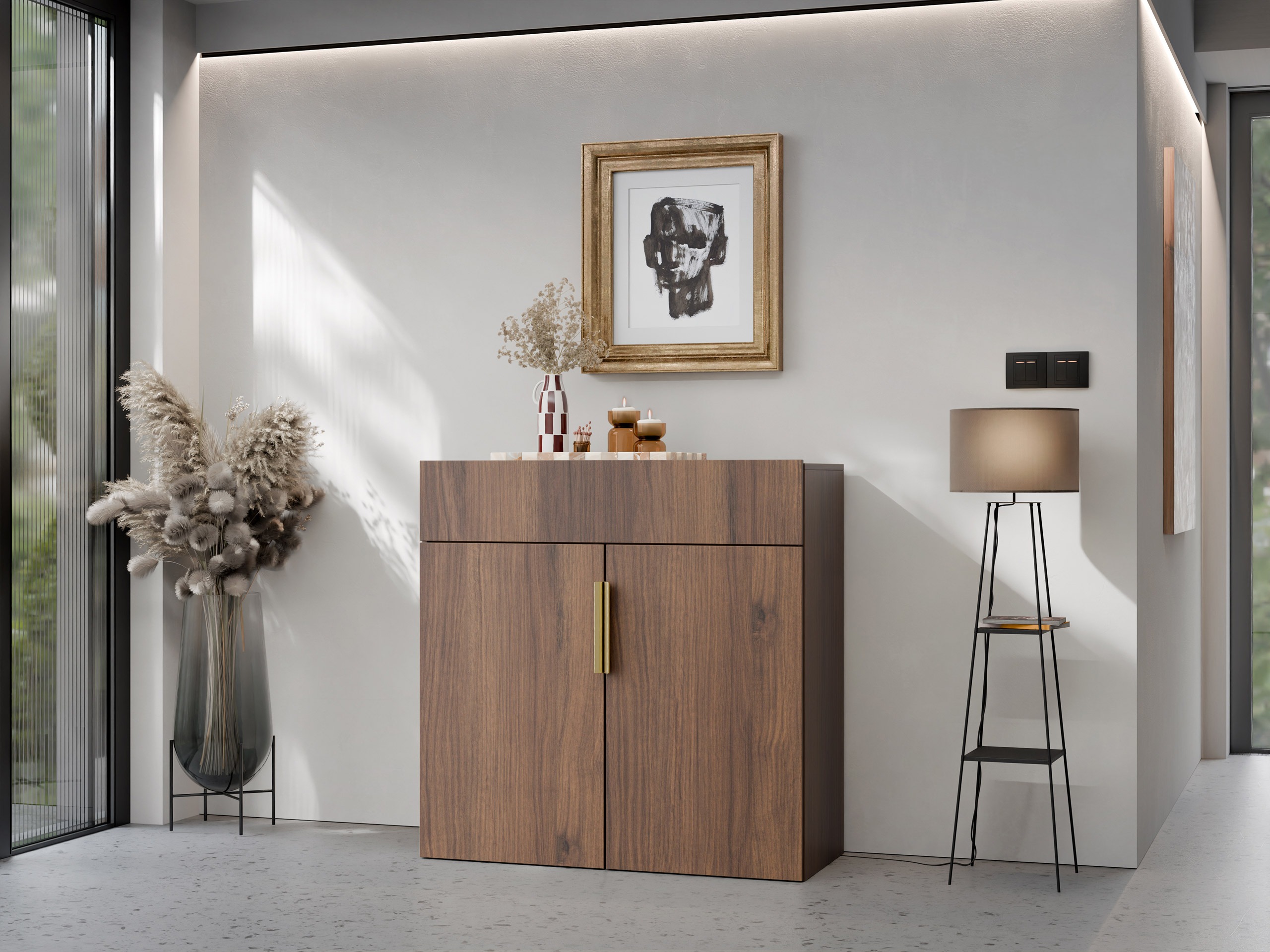 Kommoden Comfivo Auditor (Walnussholzoptik)