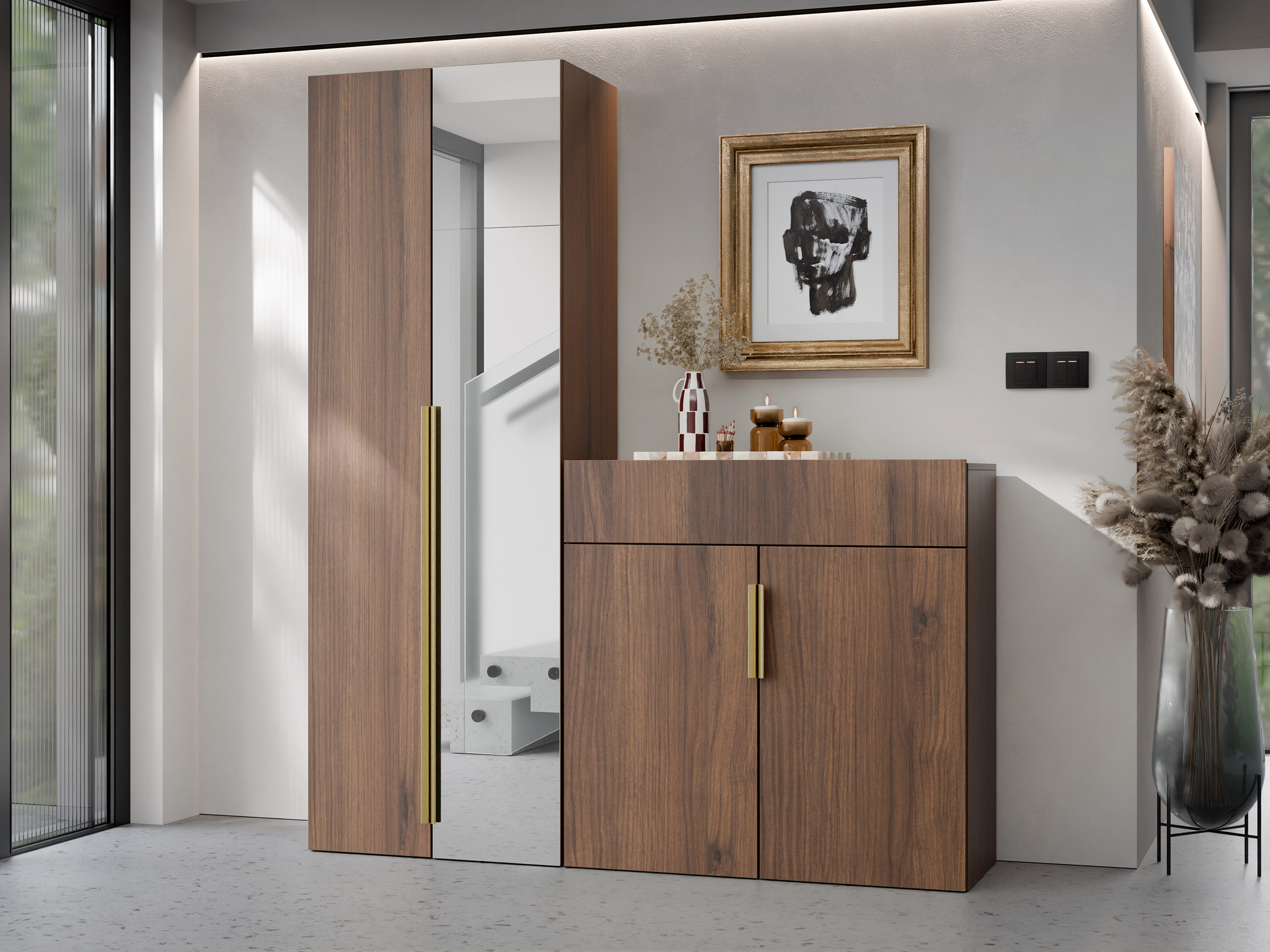 Kommoden Comfivo Auditor (Walnussholzoptik)