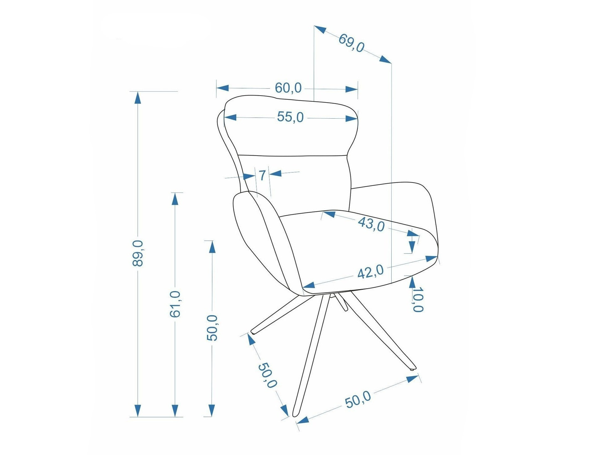 Stuhl Houston 2189 (Tresor 09)