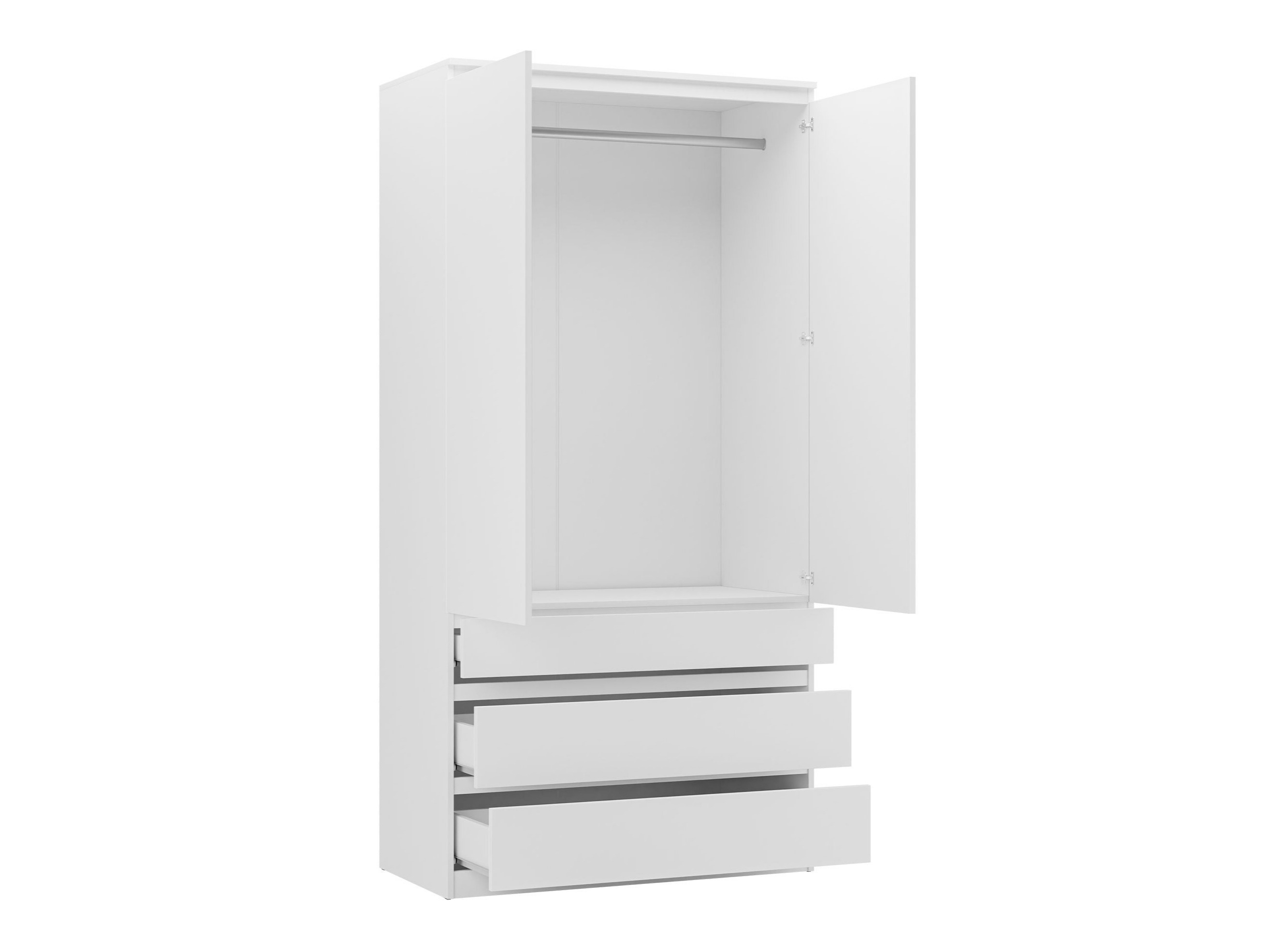 Kleiderschrank Comfivo Structor (Weiß)