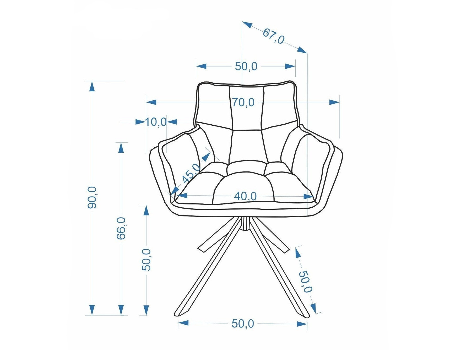 Stuhl Houston 2190 (Cremona 96)