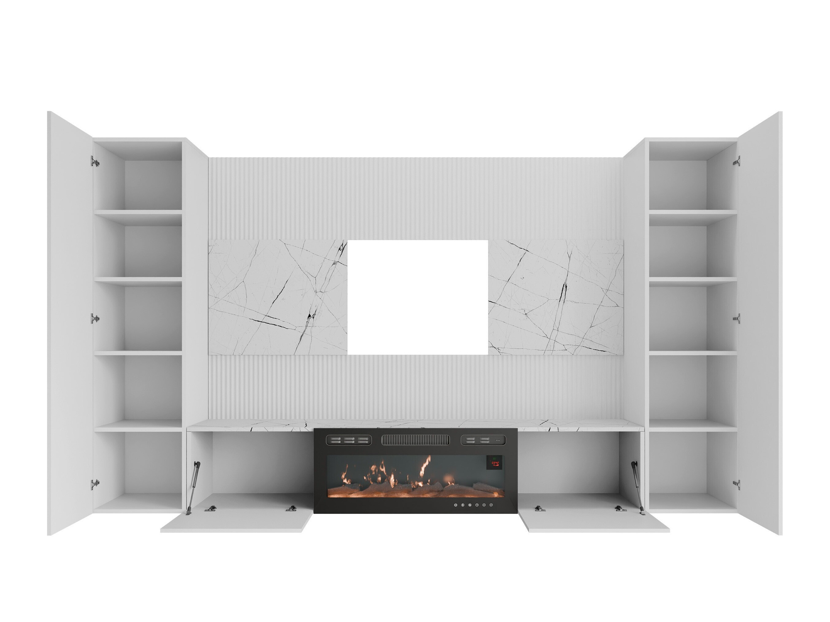 Wohnzimmer-Sets Comfivo Salix VIII (Beige + Eiche Cremona)