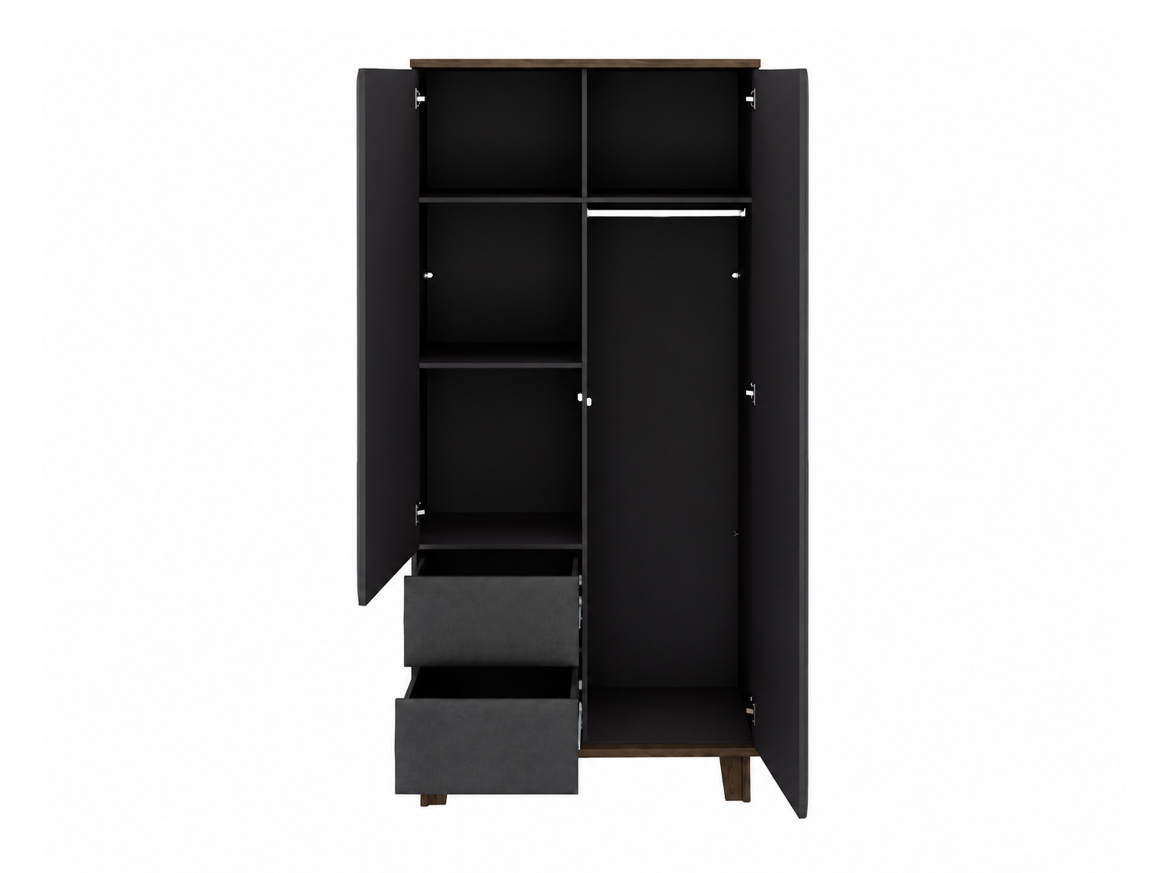 Kleiderschrank Evarveru 100 (Zoya 10)