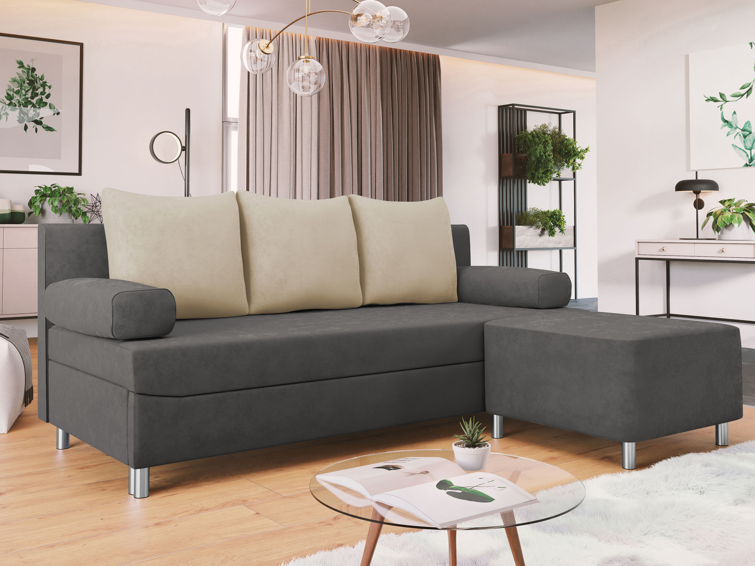 Polstermöbel-Set Comfivo Artes (Alova 36 + Alova 07)