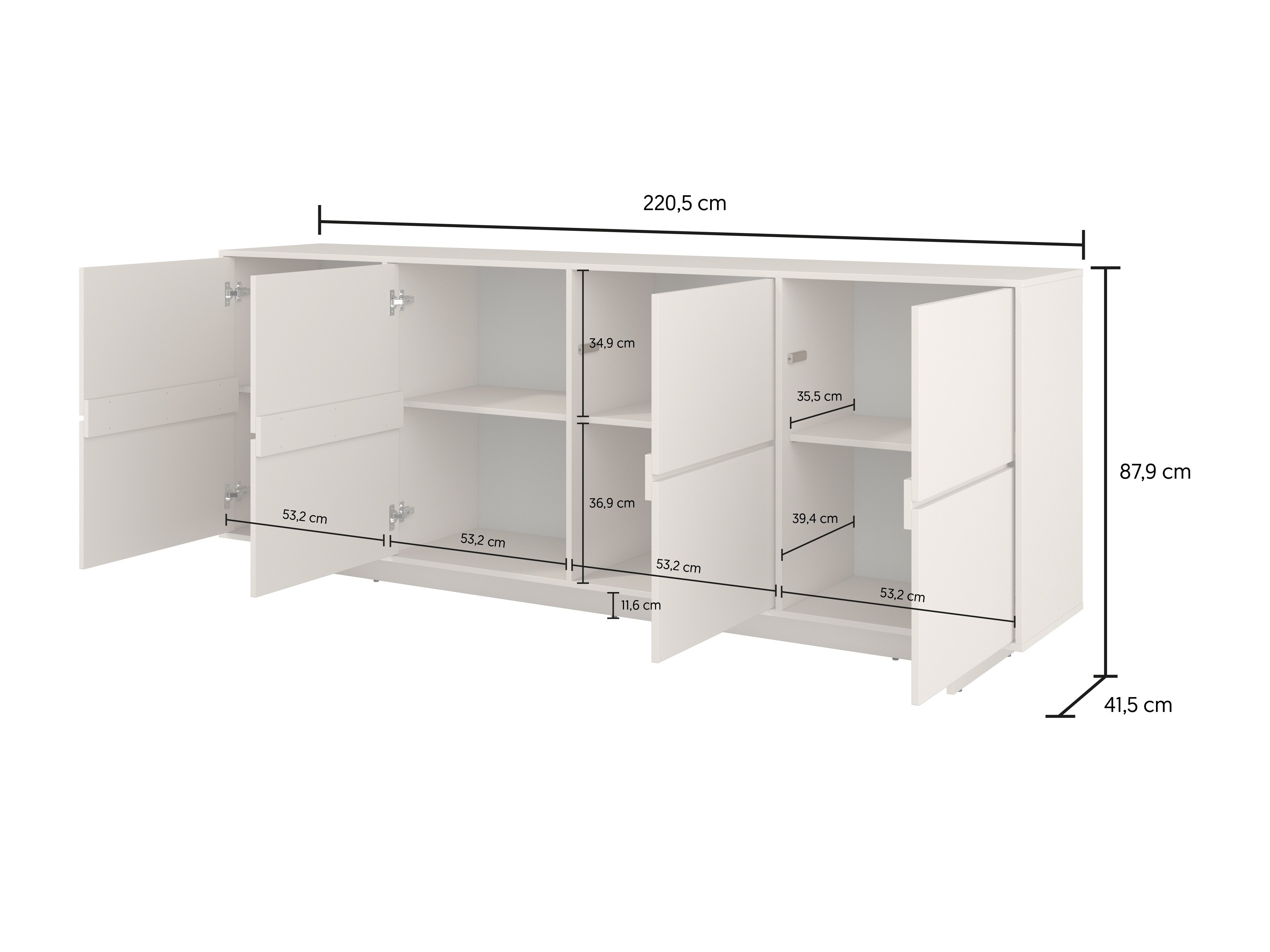Sideboard Cavbali 102 (Kaschmir)