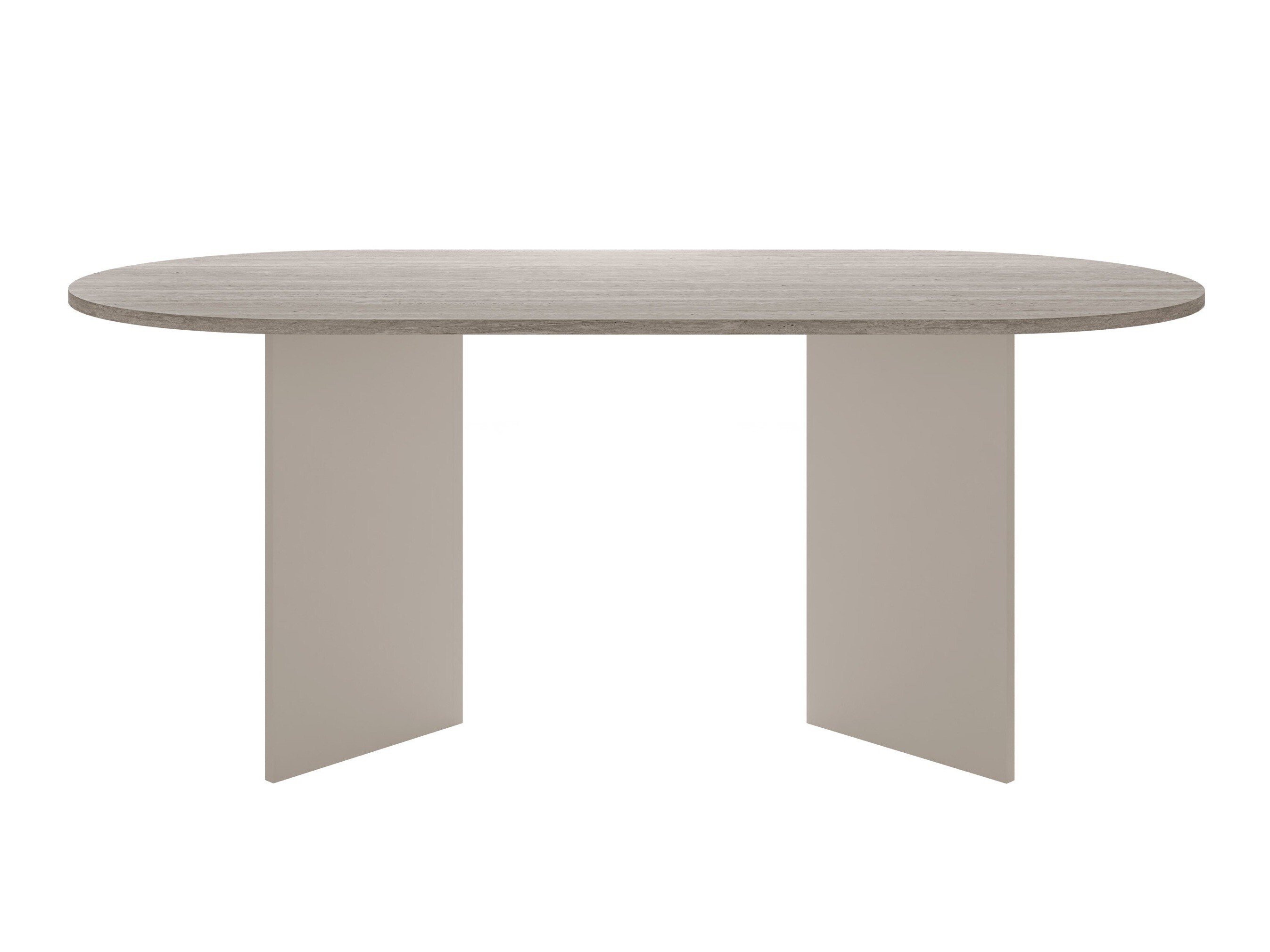 Tisch Comfivo Fungus (Hell Travertine + Beige)