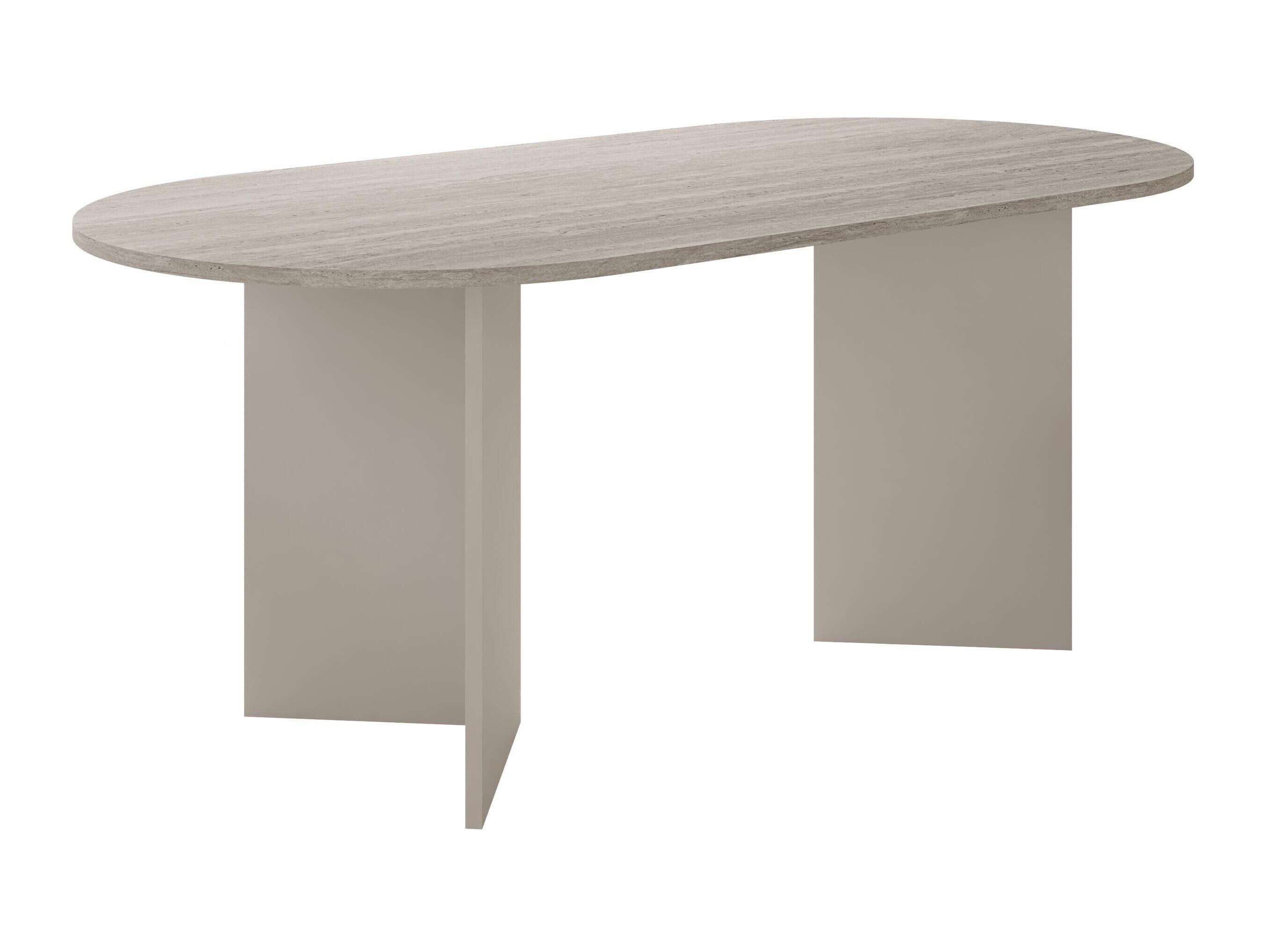 Tisch Comfivo Fungus (Hell Travertine + Beige)