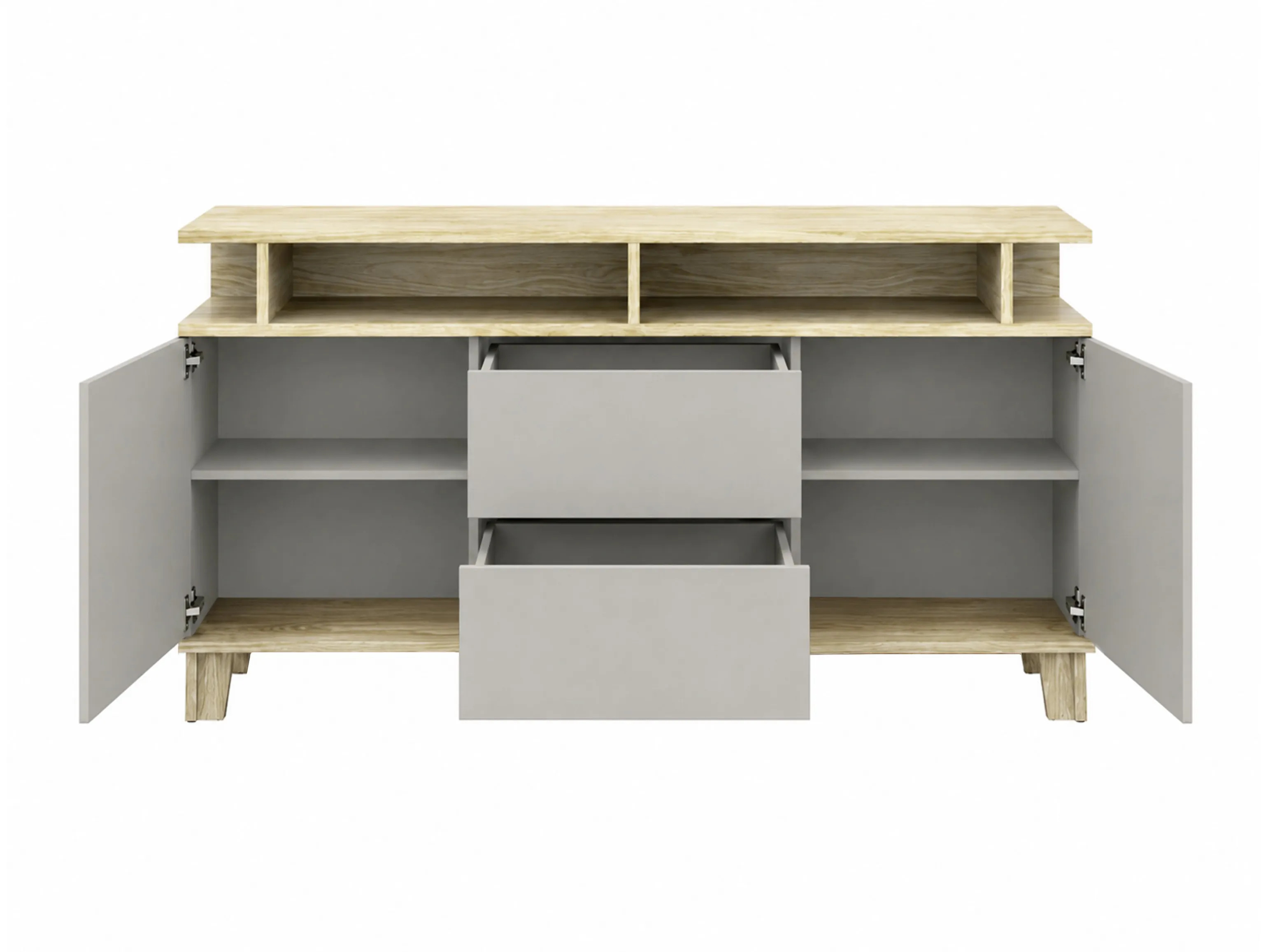 Wohnzimmer-Sets Evarveru 108 (Grau)