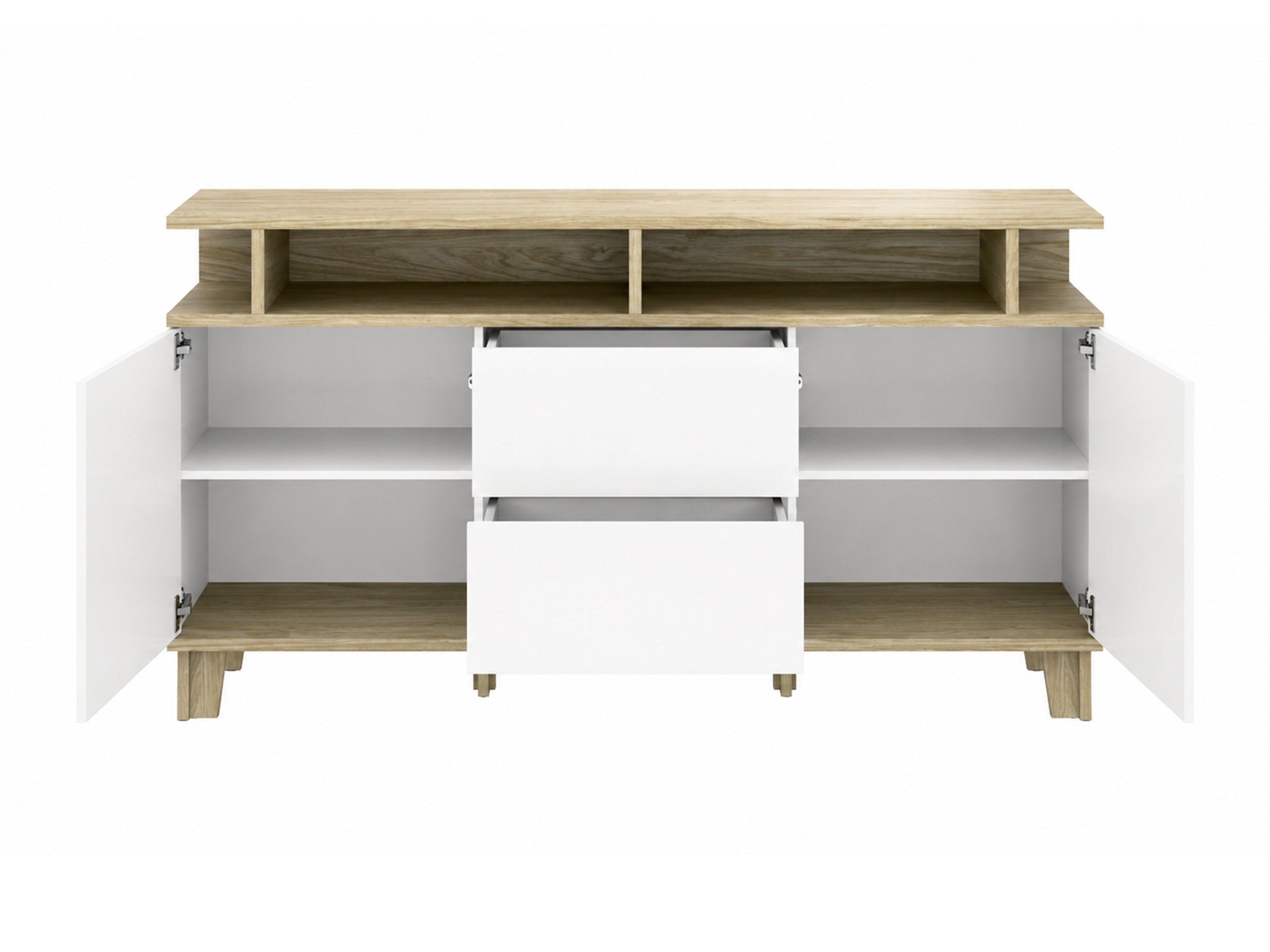 Wohnzimmer-Sets Evarveru 109 (Matt weiß)