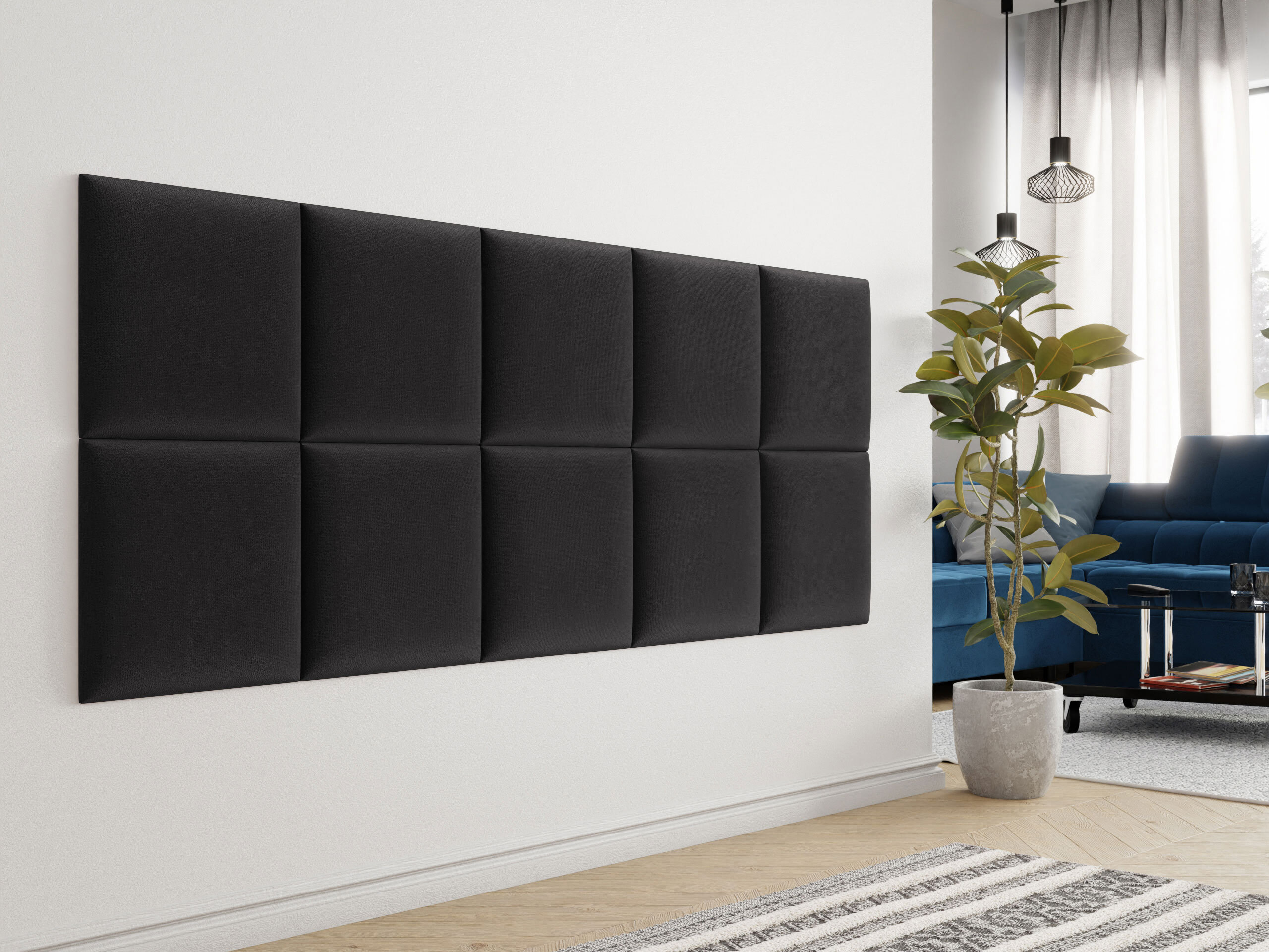 Weiches Wandpaneel Comfivo Ovis VIII (Polo 897) (42x42)