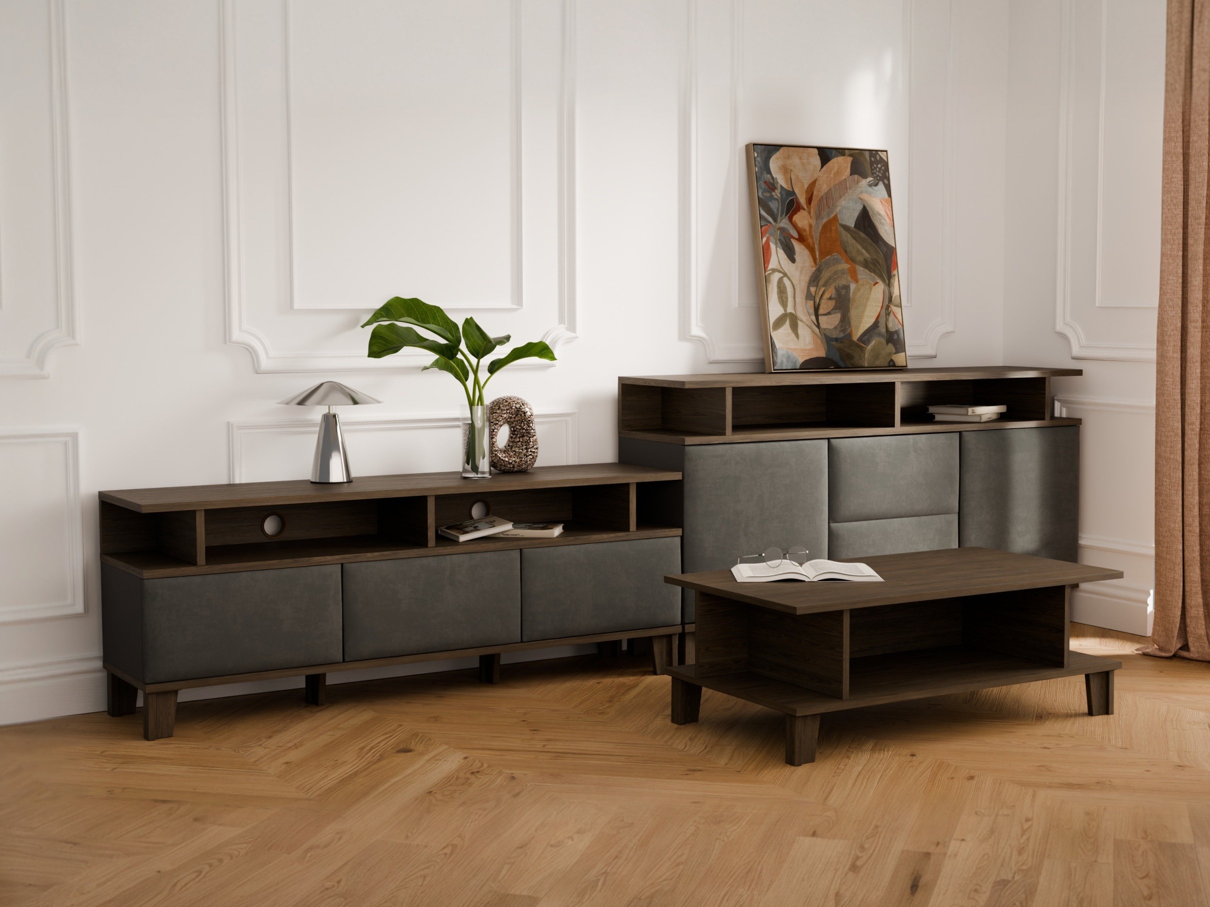 Wohnzimmer-Sets Evarveru 108 (Zoya 10)