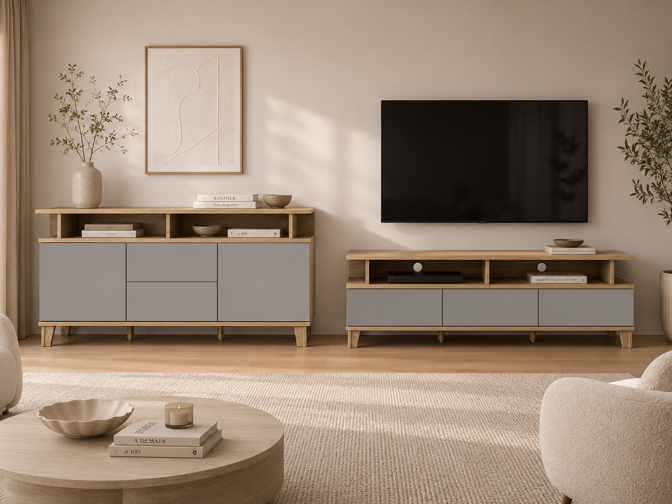 Wohnzimmer-Sets Evarveru 111