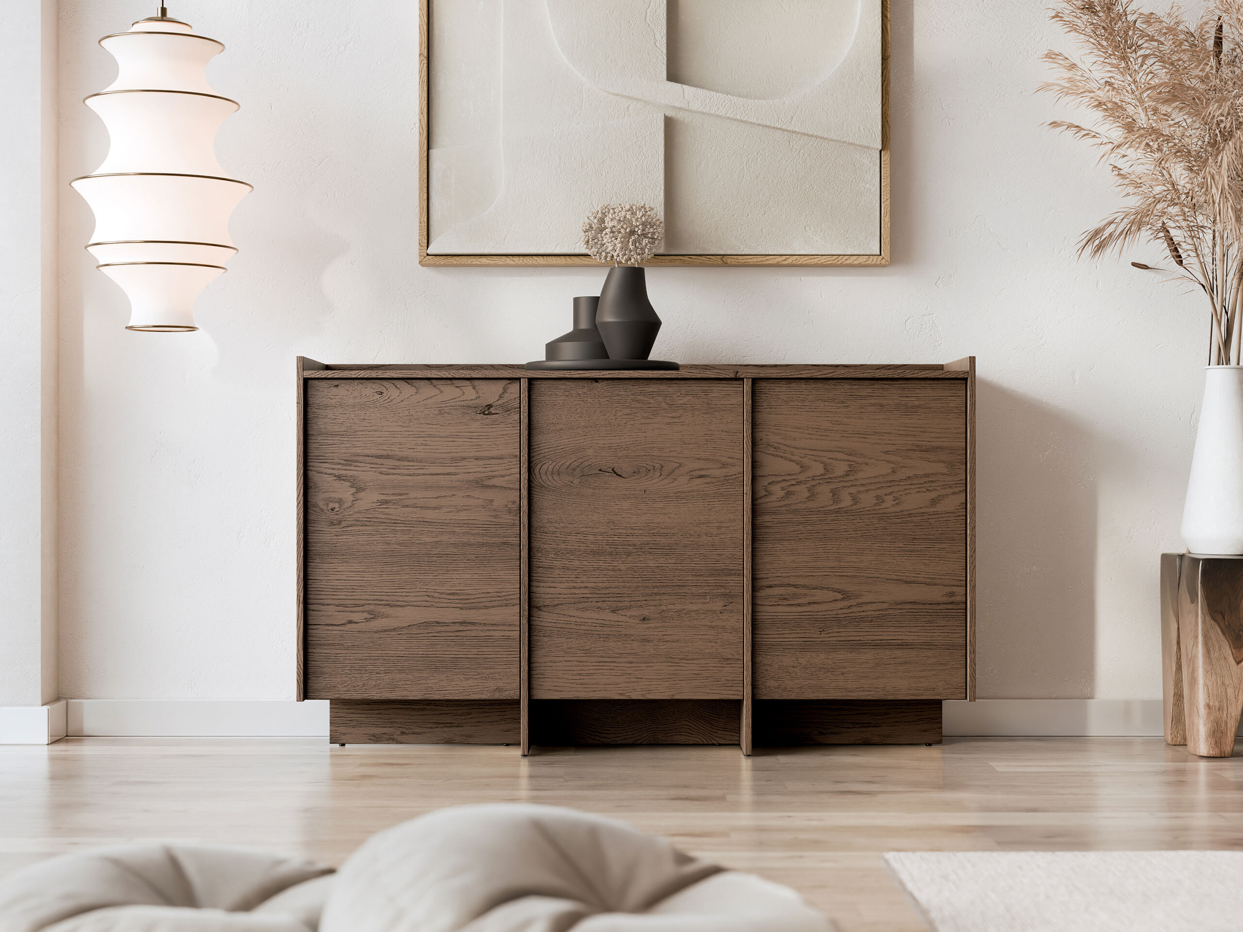 Sideboard Filus II (Eichenholzoptik dunkel)