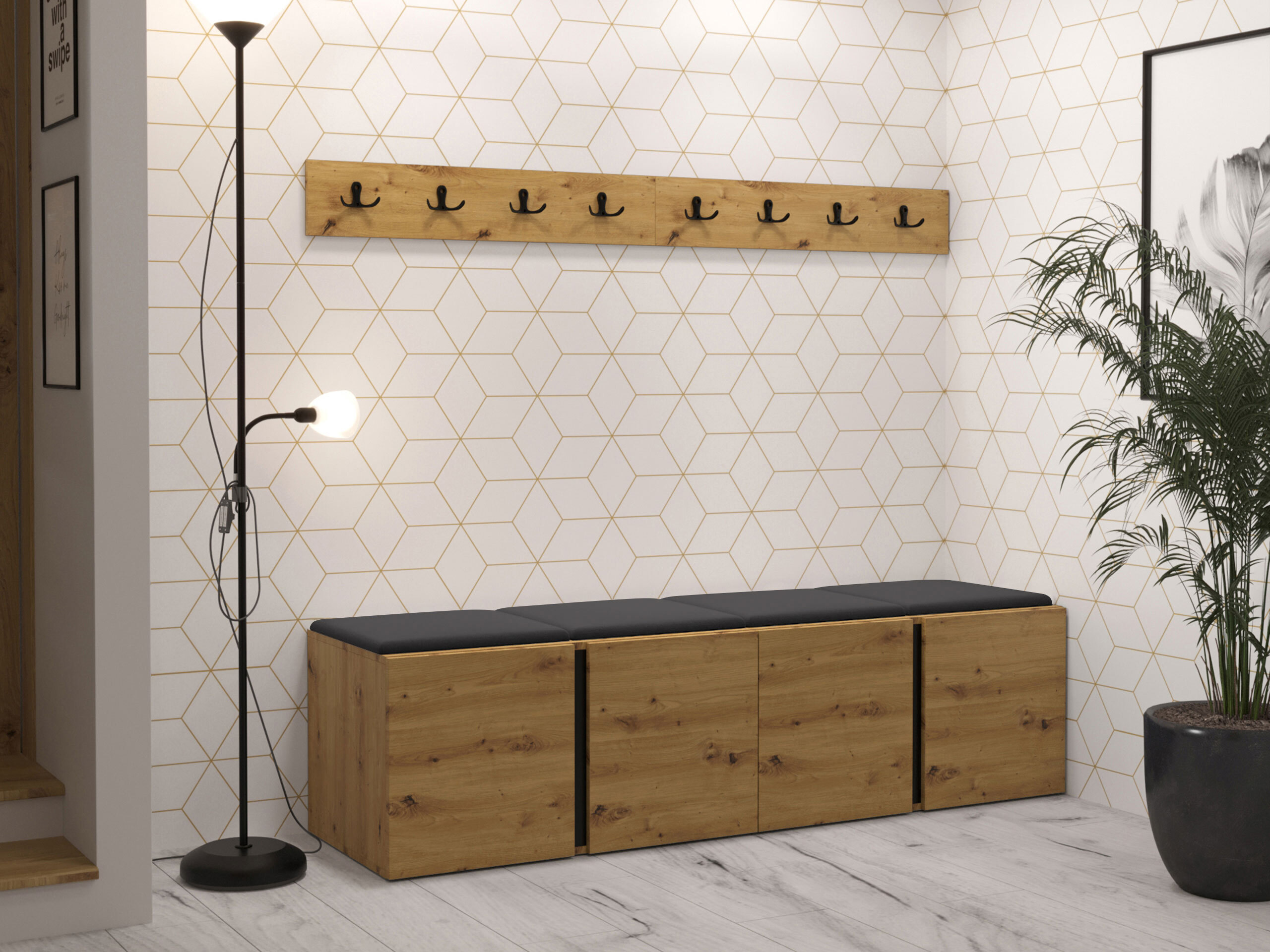 Flurgarnitur Pinis VII (Polo 897)