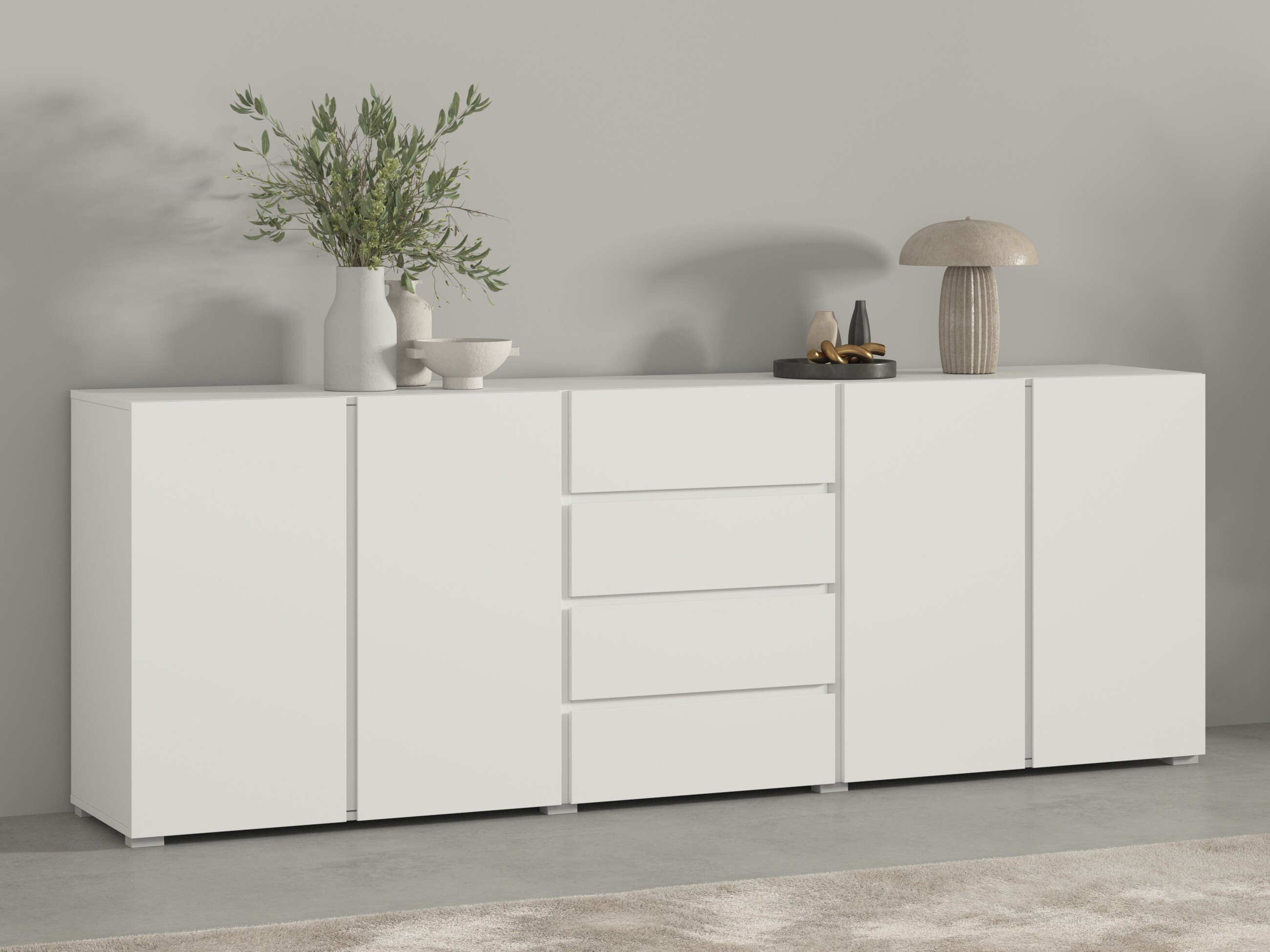 Kommoden Elbleve 105 (Weiß)