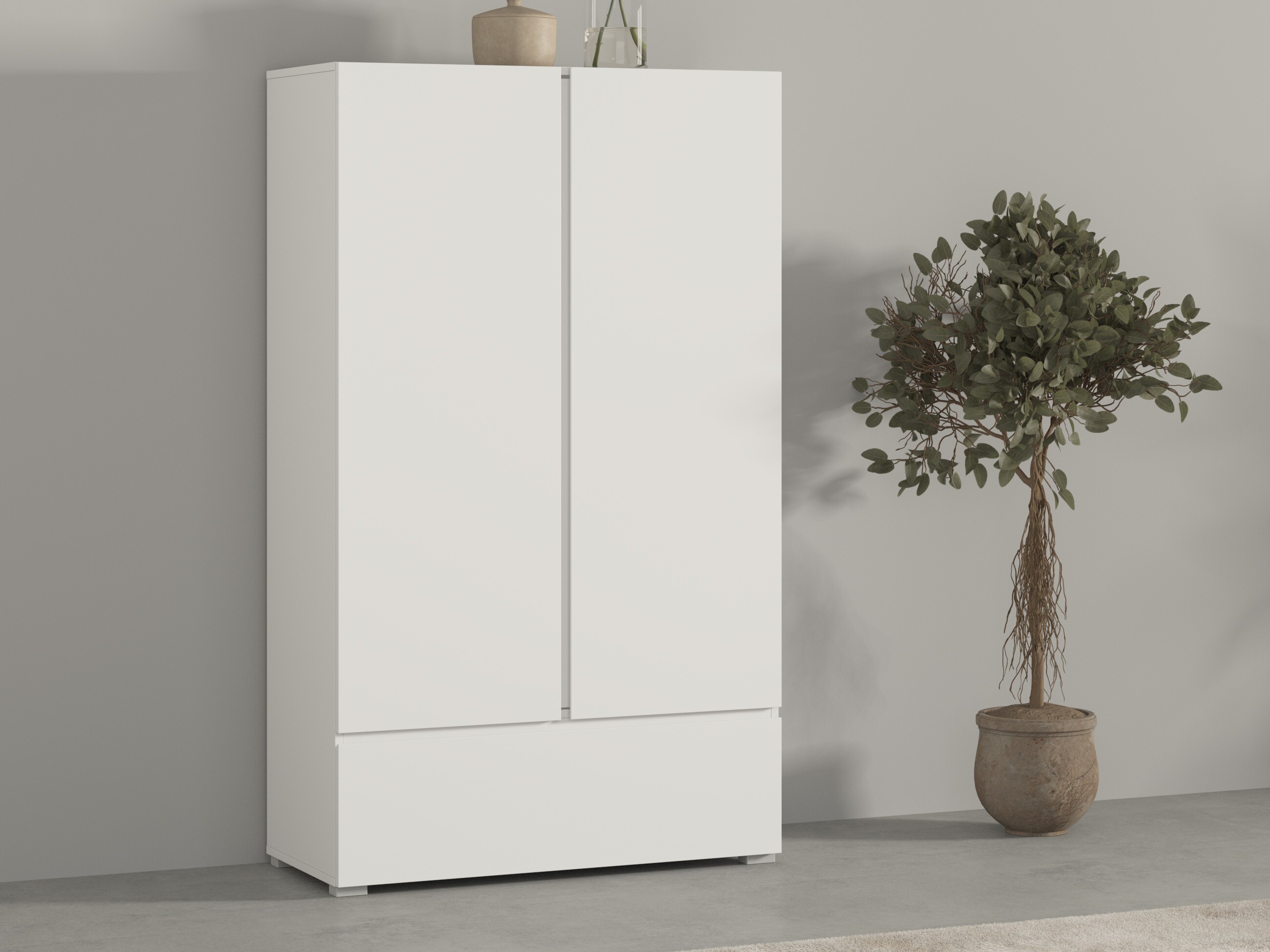 Regal Elbleve 106 (Weiß)