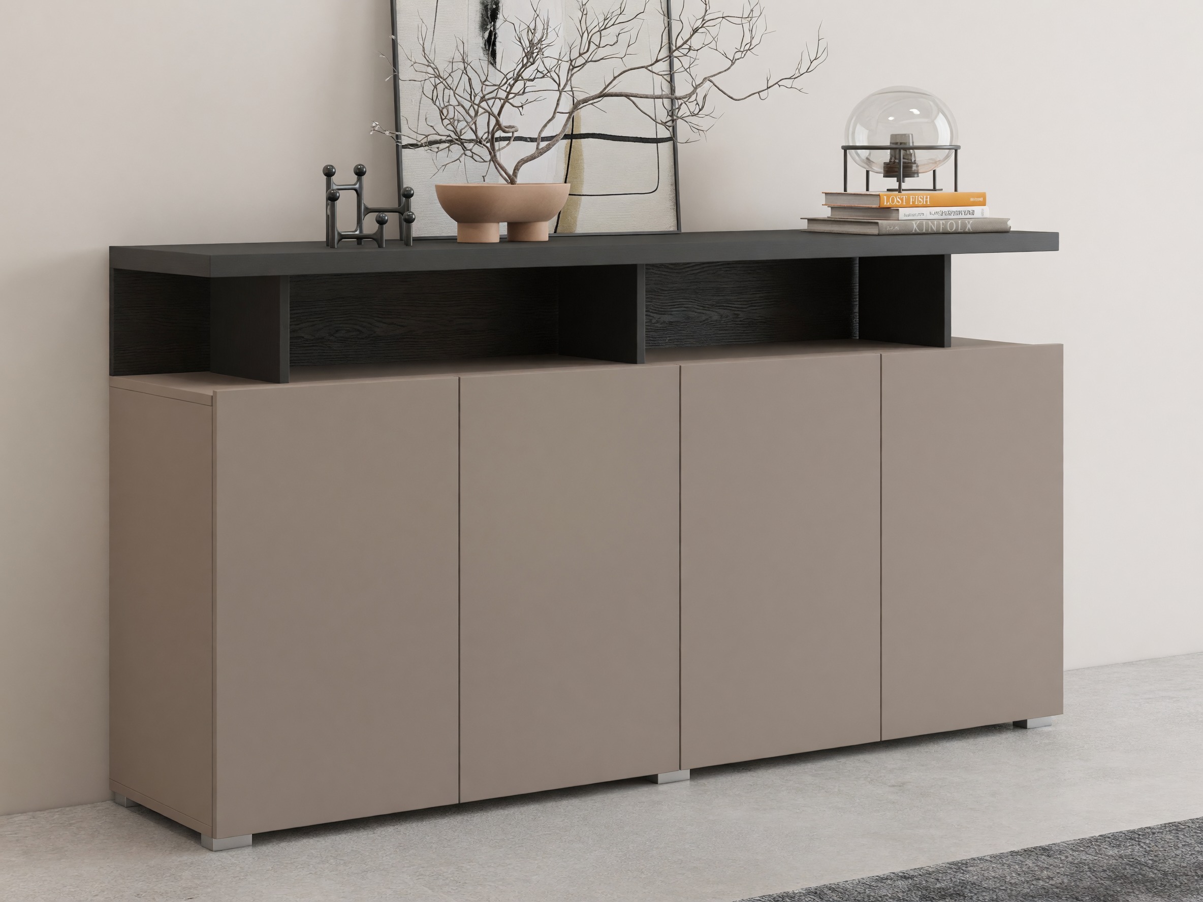 Sideboard Virvele 100 (Congo + Anthrazit)