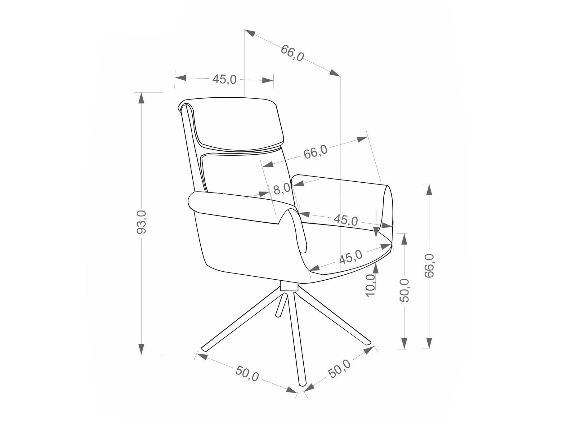Stuhl Houston 2205 (Baltimore 13 + Schwarz)