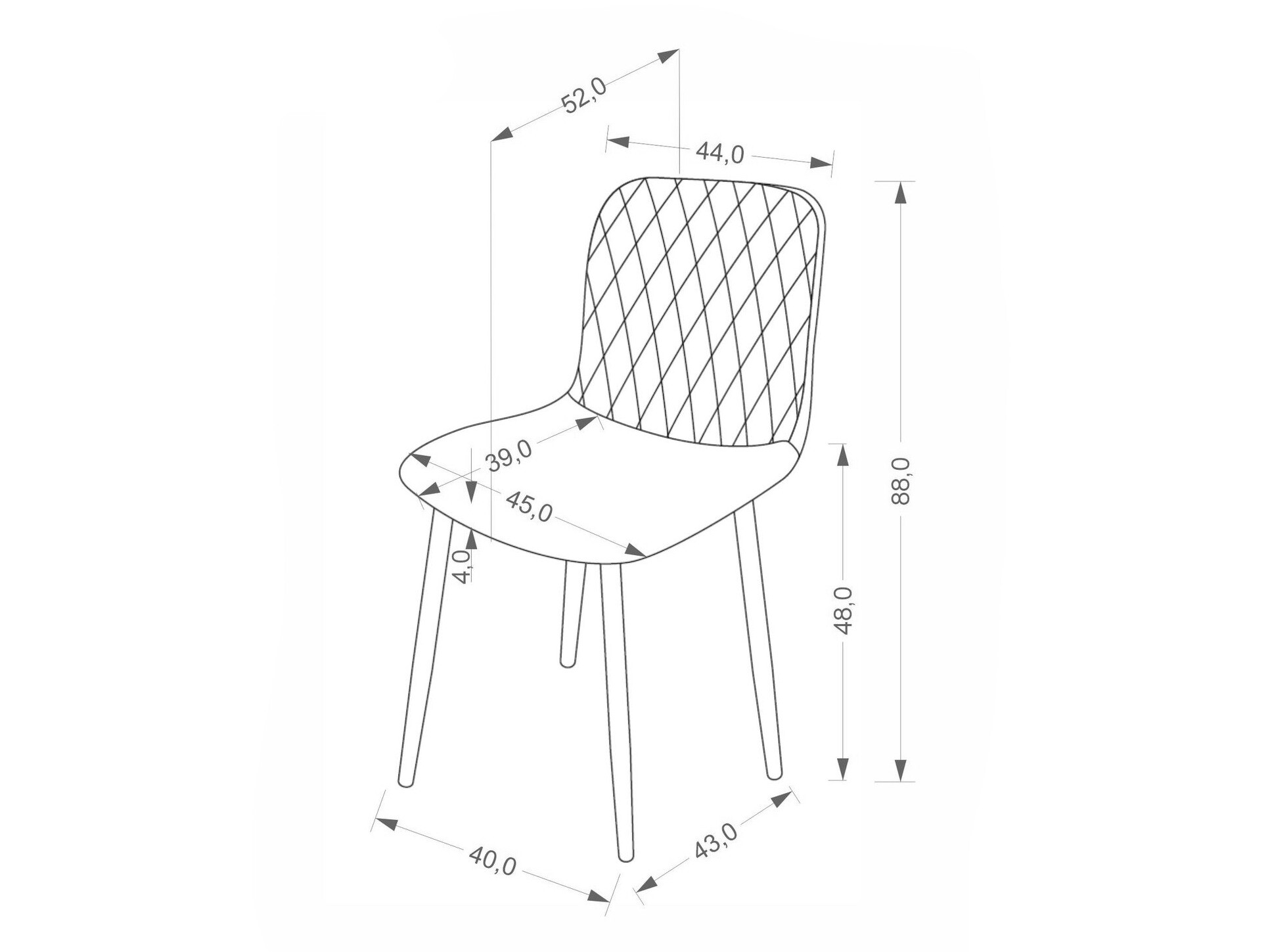 Stuhl Houston 2209 (Schwarz)