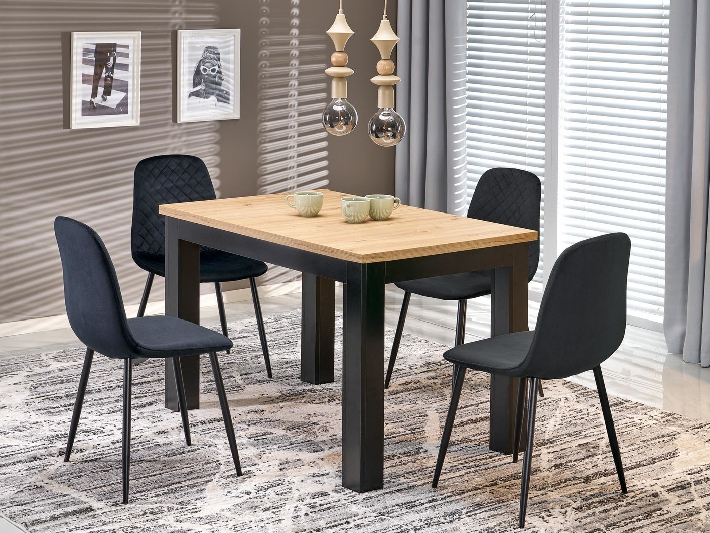 Stuhl Houston 2209 (Schwarz)