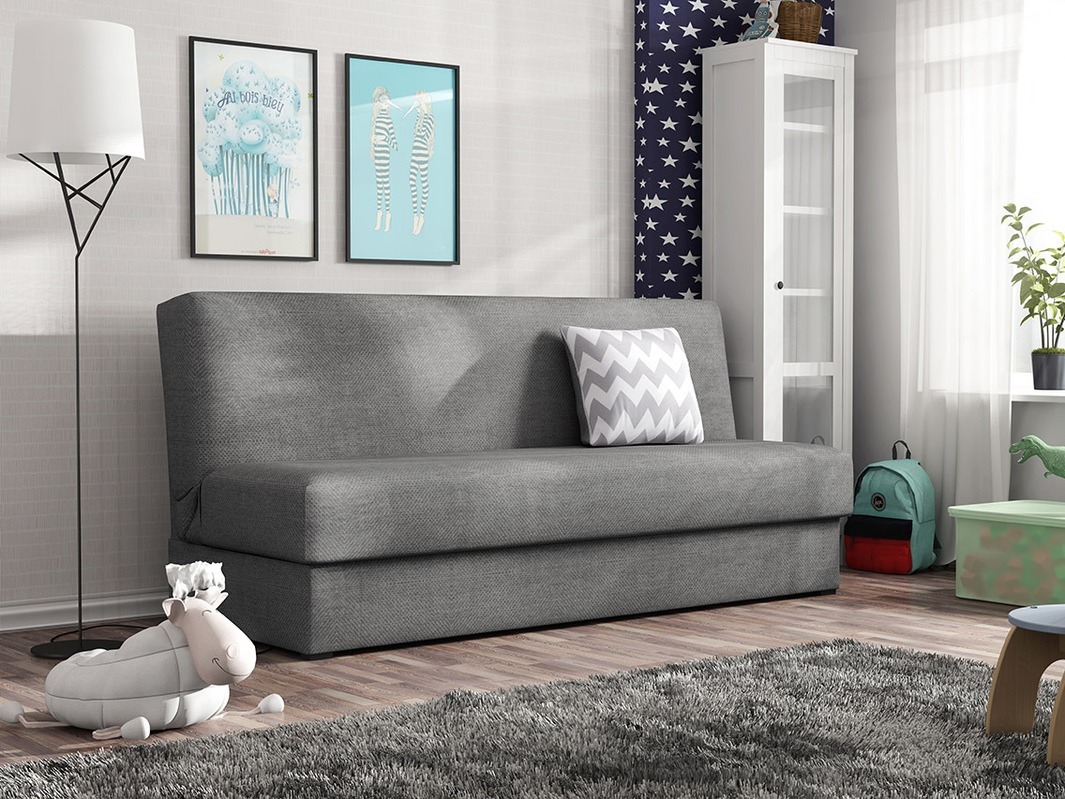 Schlafsofa Columbus 119 (Enjoy 23 + Graues Muster)