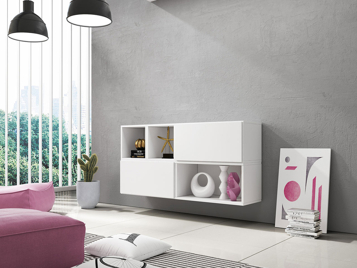 Schränke im Set Corbele 120 (Weiß)