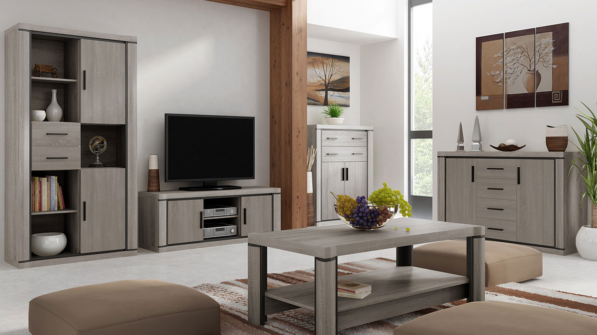 Couchtisch Lorelie 113 (Trüffel eichenholzoptik)