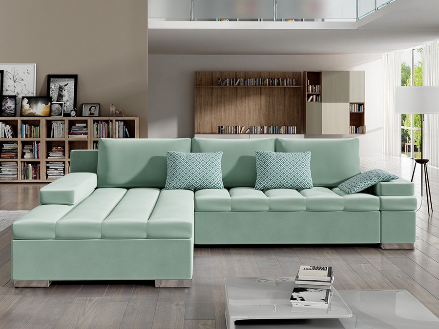 Ecksofa Comfivo 113 (Magic Velvet 2227 + Evo 30)